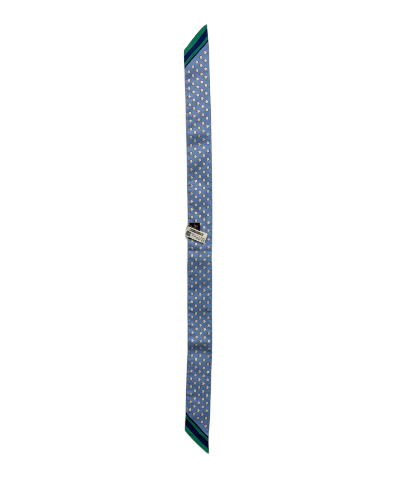 中古・古着通販】HERMES (エルメス) ツイリースカーフ グリーン×ブルー