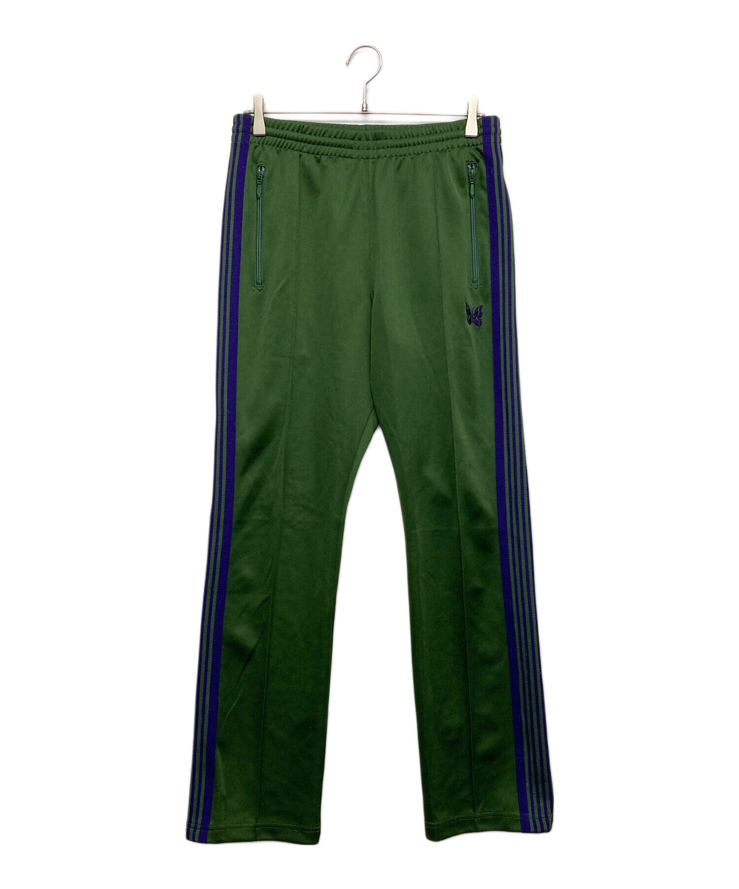 中古・古着通販】Needles (ニードルズ) Narrow Track Pant グリーン