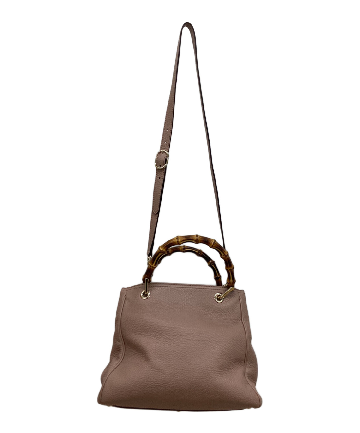 中古・古着通販】GUCCI (グッチ) バンブー 2WAYバッグ ショルダー 