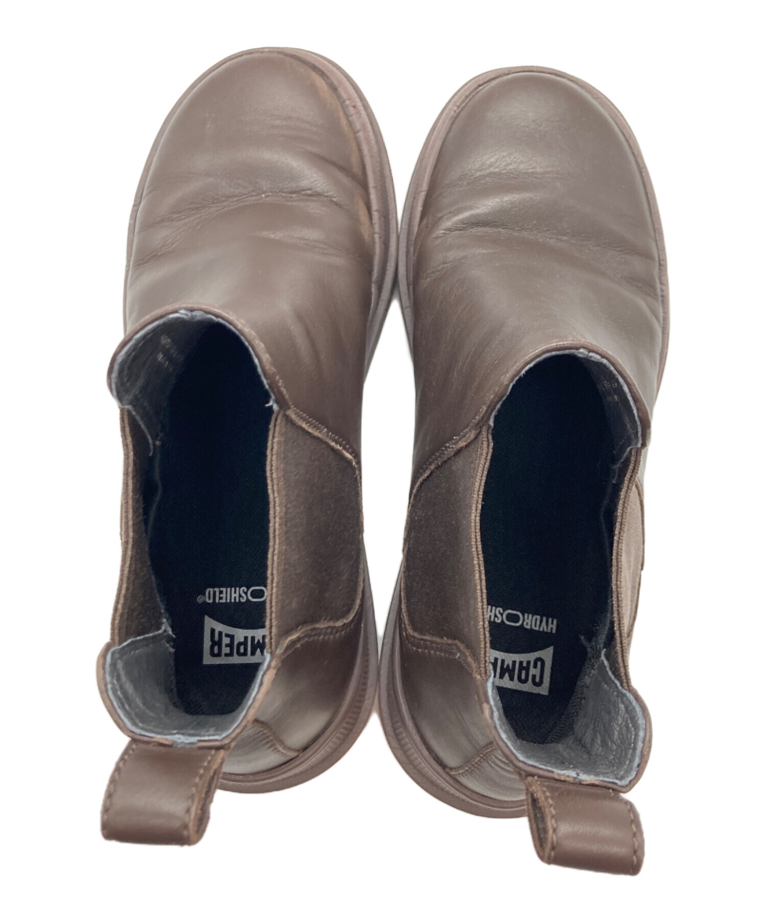 中古・古着通販】CAMPER (カンペール) サイドゴアブーツ ブラウン
