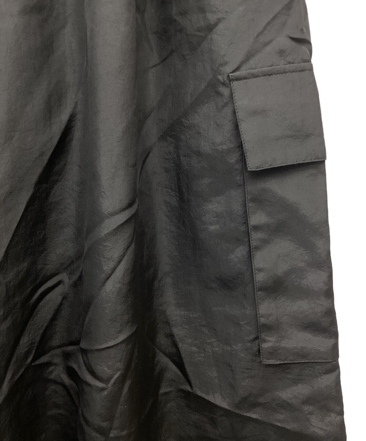 中古・古着通販】Lig. (リグドット) ワイドカーゴパンツ ブラック