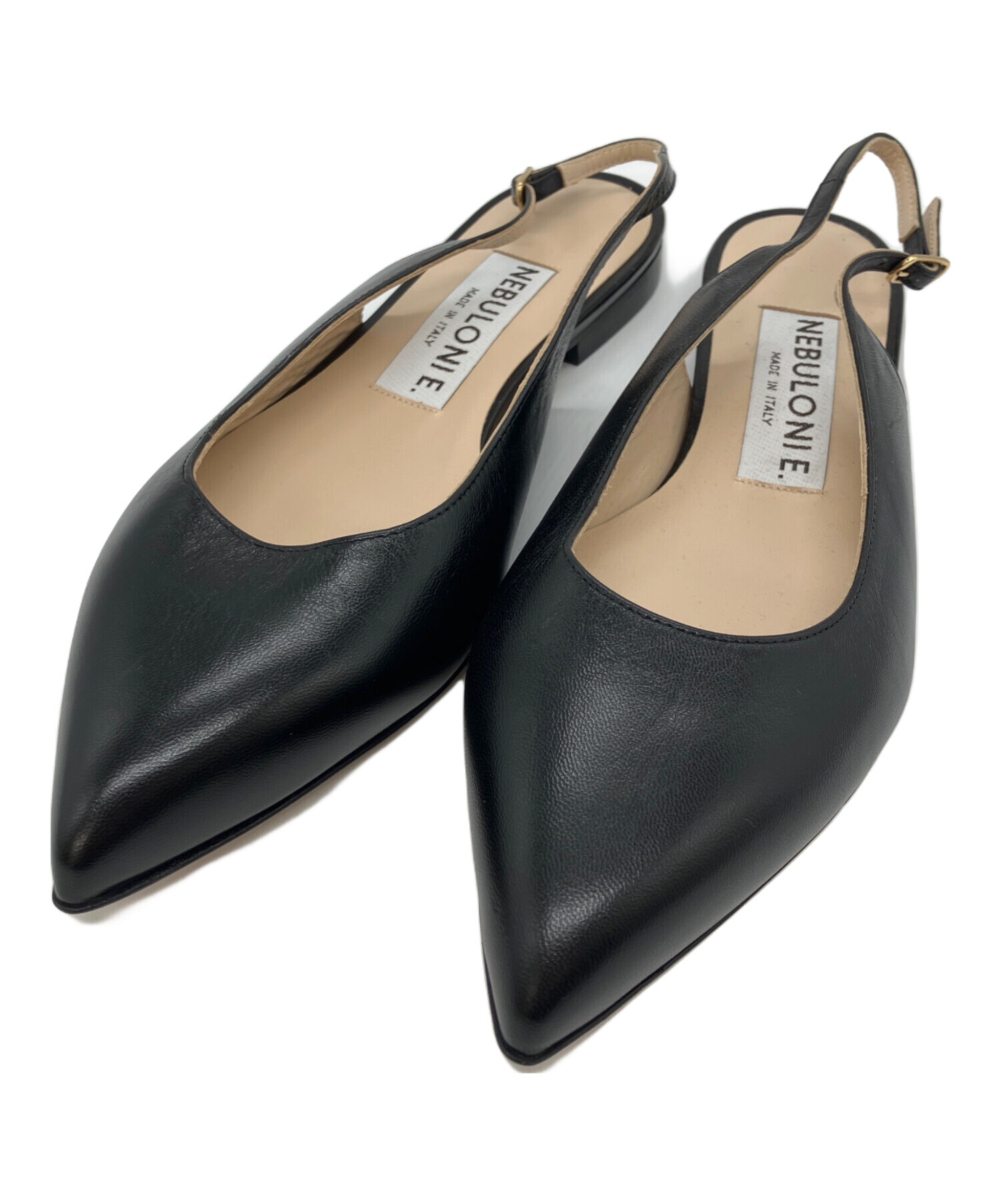 ネブローニ　nebulonie バックストラップパンプス　ミュール 中古・古着通販】NEBULONIE (ネブローニ) バックストラップパンプス