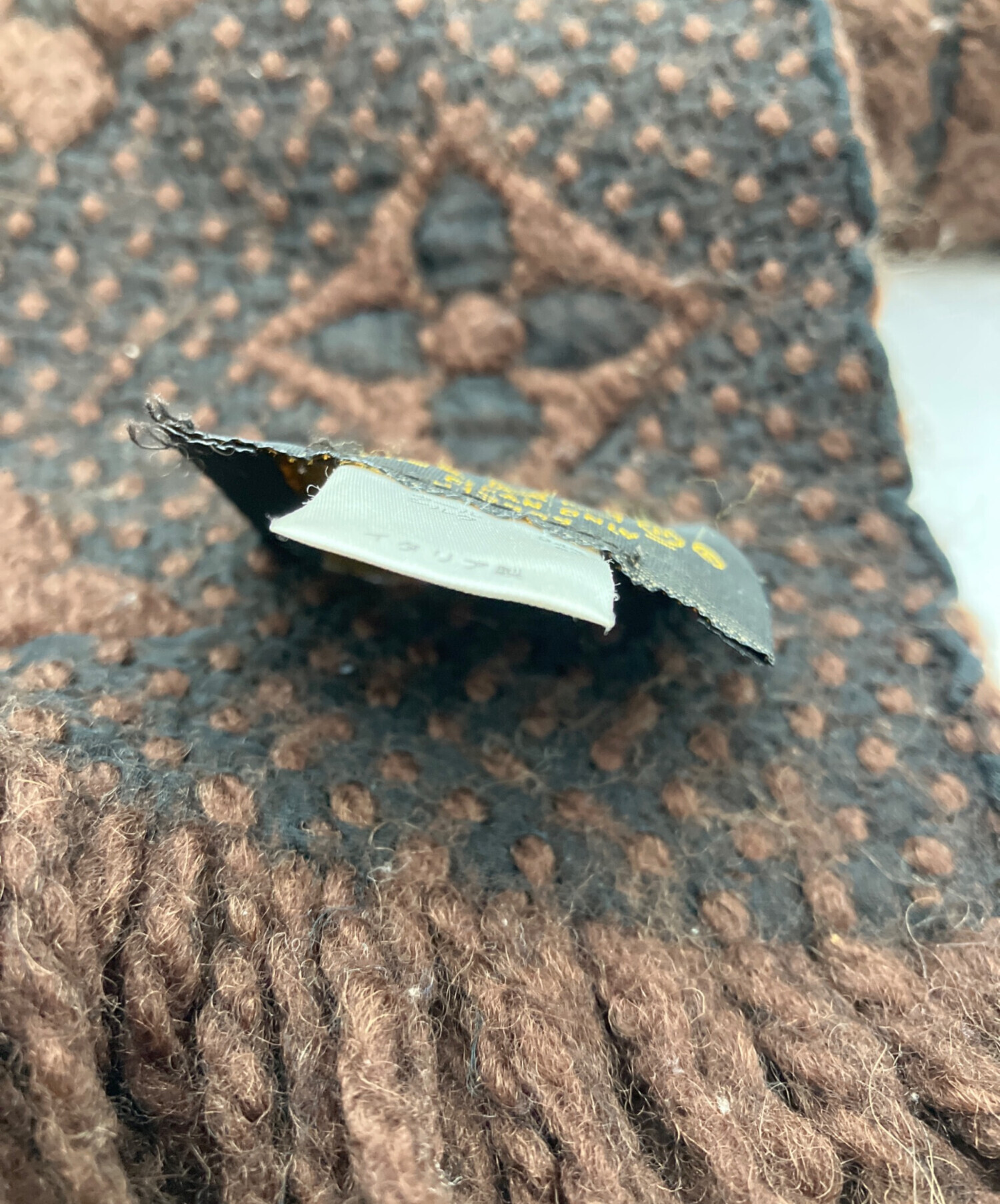 中古・古着通販】LOUIS VUITTON (ルイ ヴィトン) エシャルプ・ロゴ