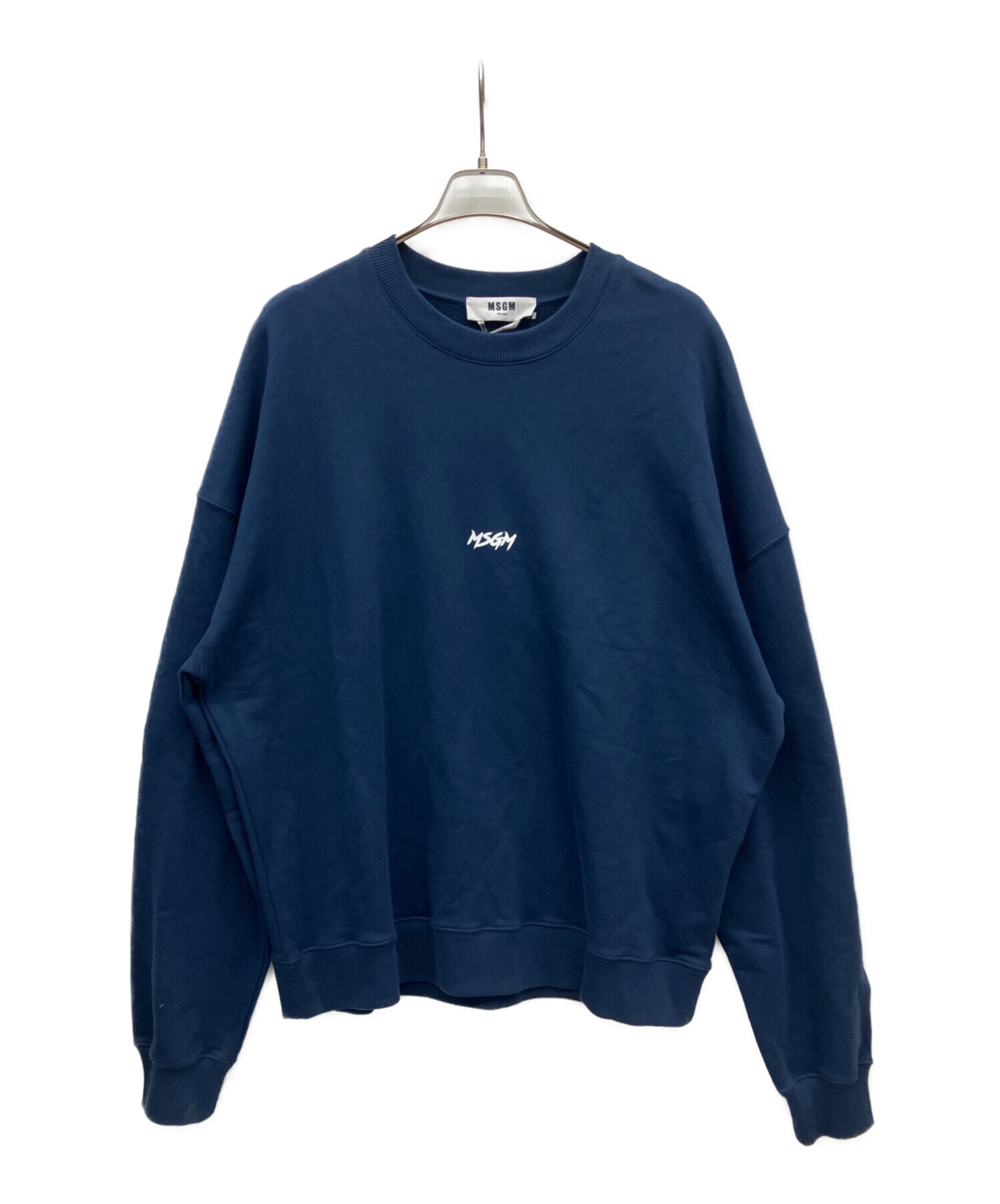 中古・古着通販】MSGM (エムエスジーエム) マイクロロゴクル-ネック