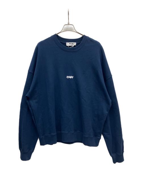 中古・古着通販】MSGM (エムエスジーエム) マイクロロゴクル-ネック