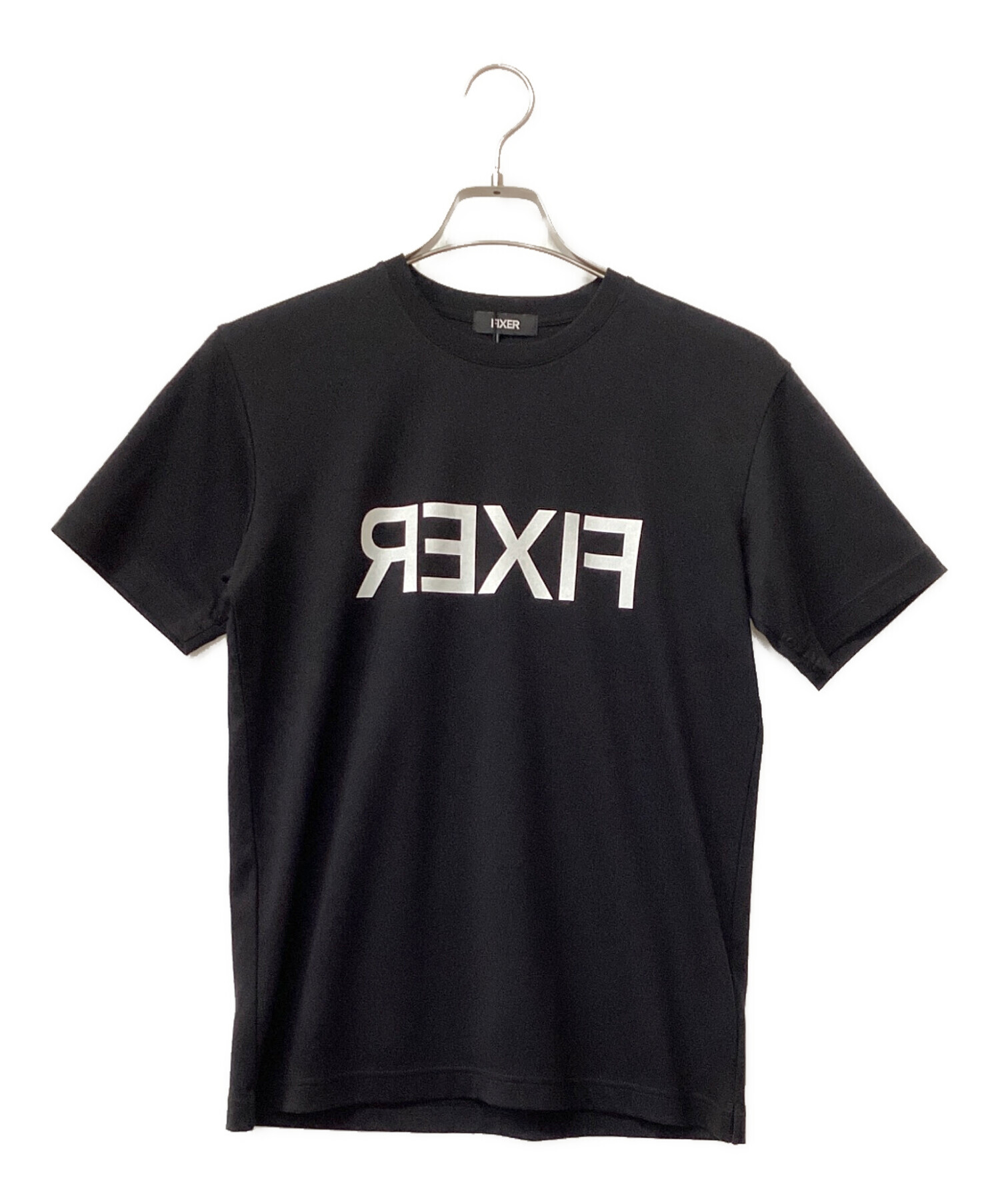 FIXER 23SS ロゴ Tシャツ フィクサー　干場 中古・古着通販】FIXER (フィクサー) Reverse Print Crew Neck T-shirt