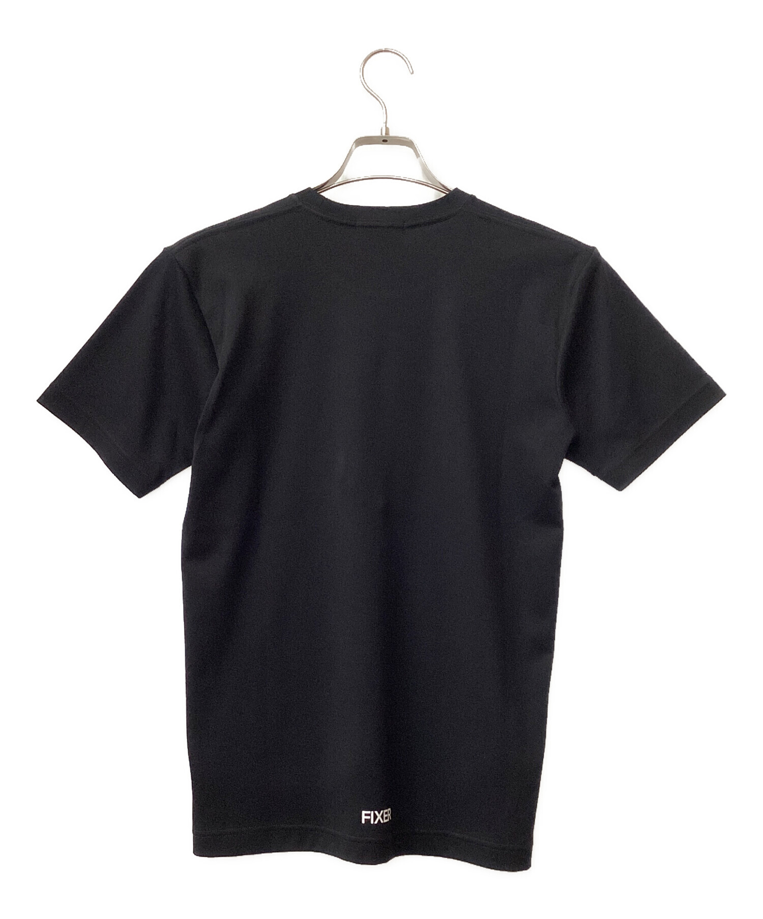 中古・古着通販】FIXER (フィクサー) Reverse Print Crew Neck T-shirt 