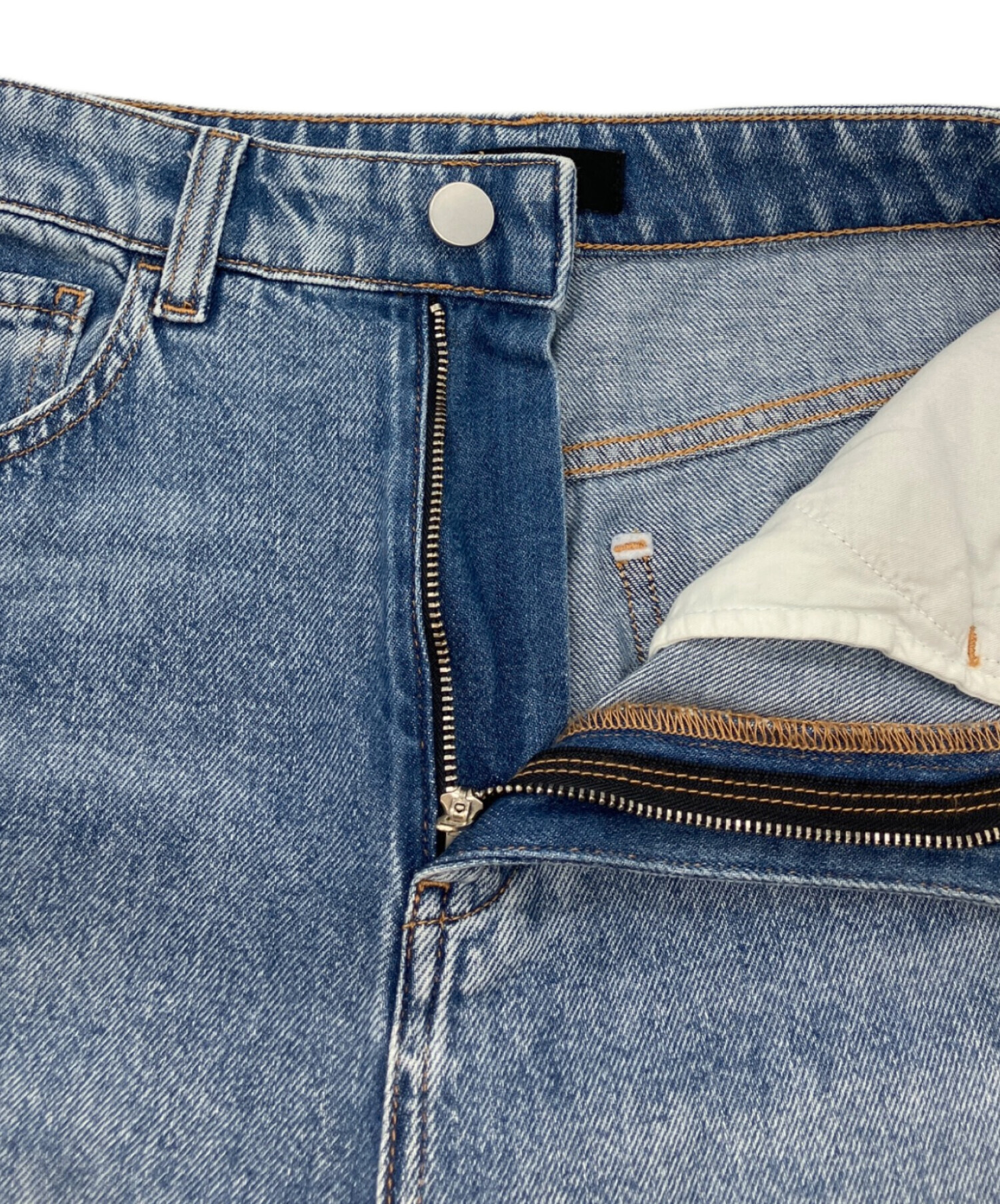 中古・古着通販】theory (セオリー) ハイウエストストレートデニム