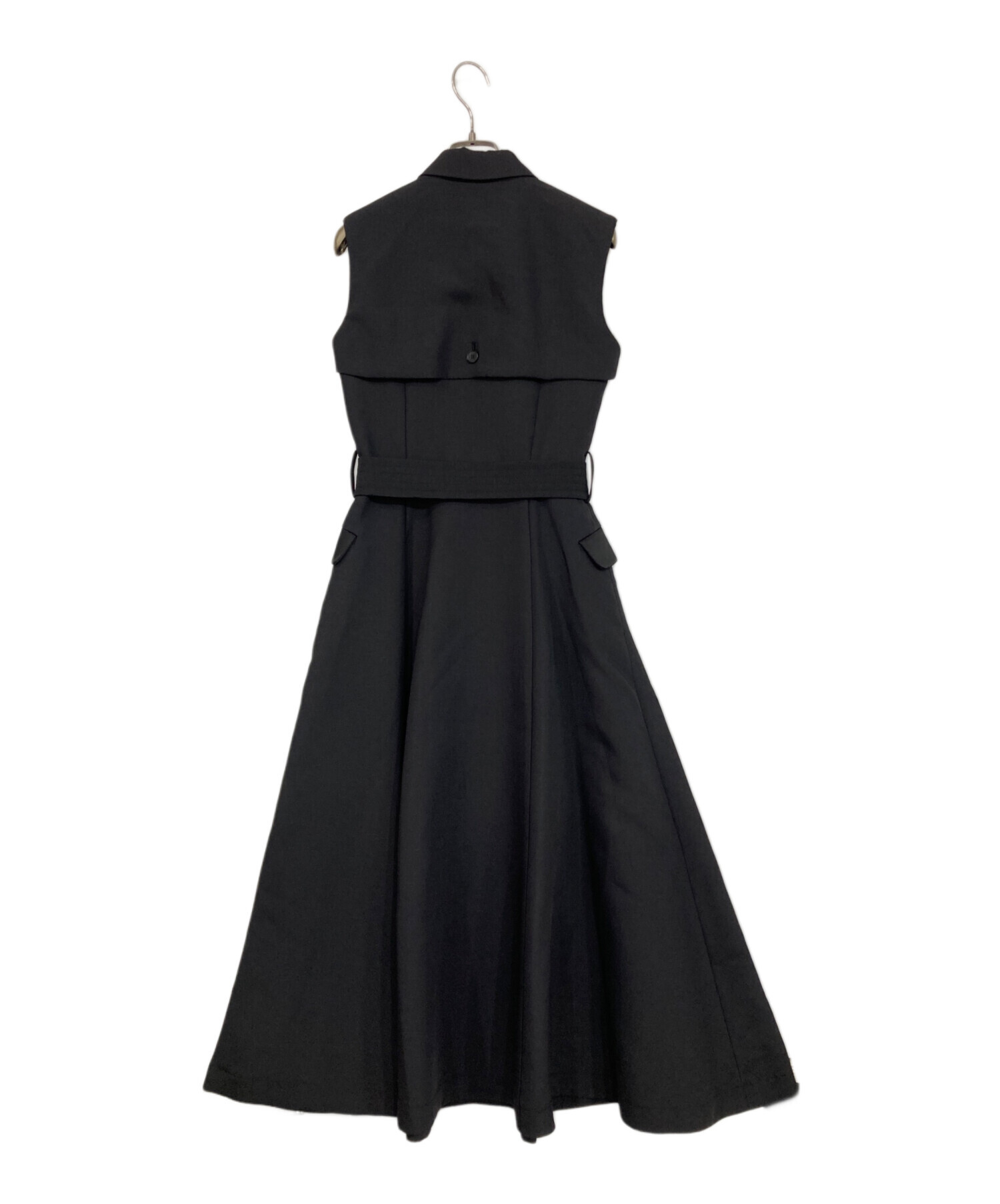 Sleeveless Coat Dress Dress(Black) laubeblanc laubeblancの人気 
