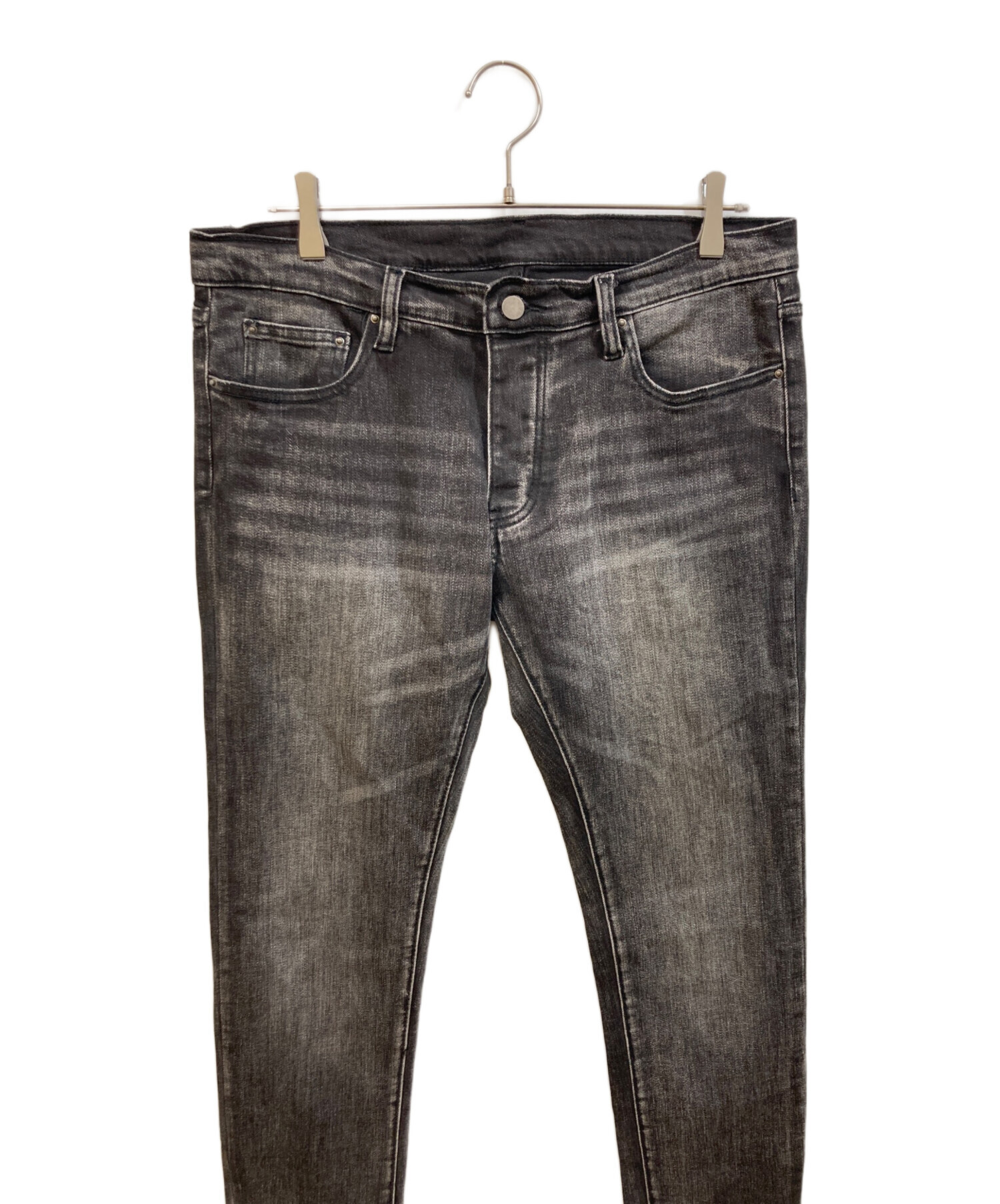 中古・古着通販】mnml (ミニマル) デニムパンツ ブラック サイズ:SIZE 