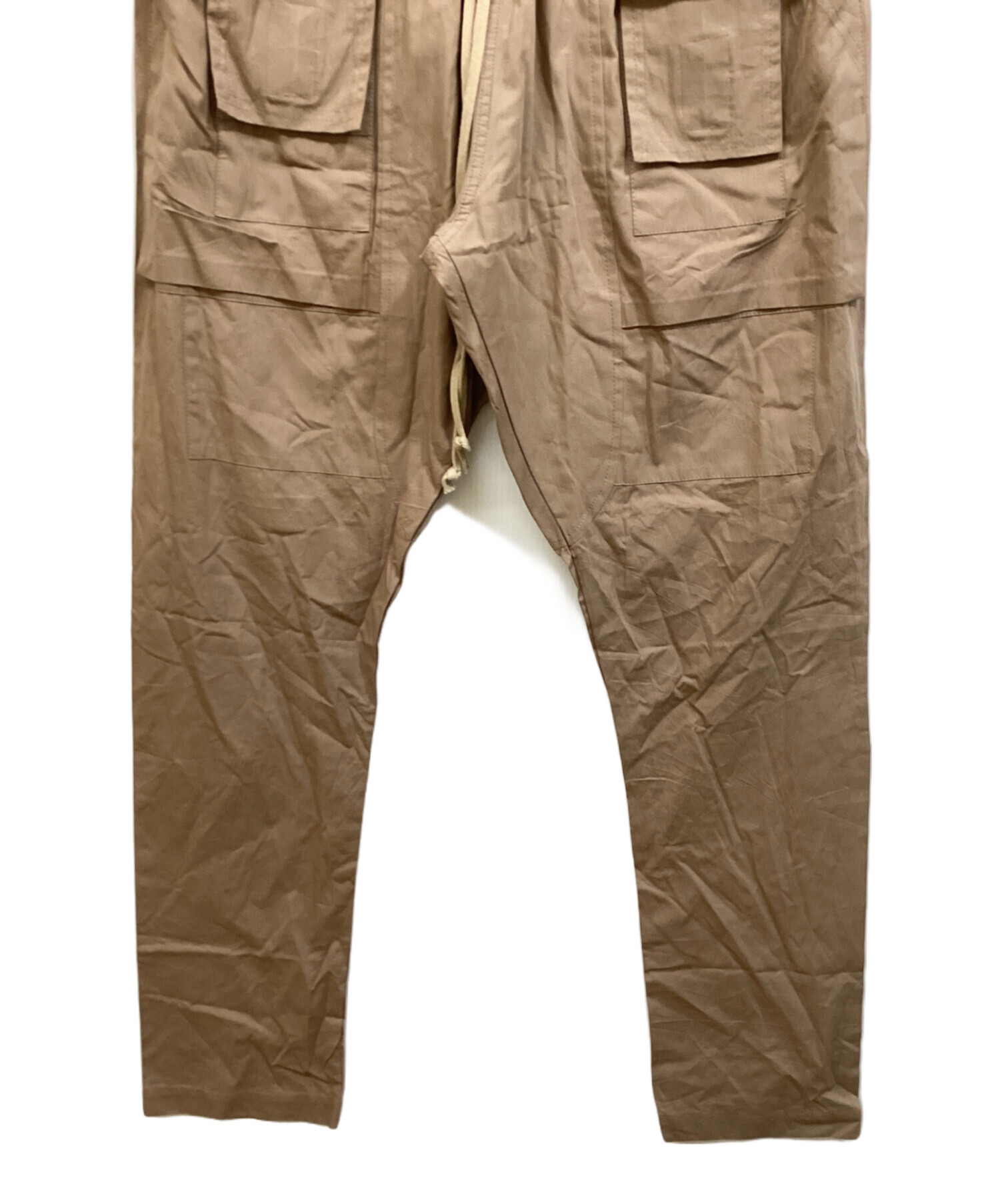 中古・古着通販】MNML (ミニマル) DROP CROTCH CARGO PANTS ブラウン 