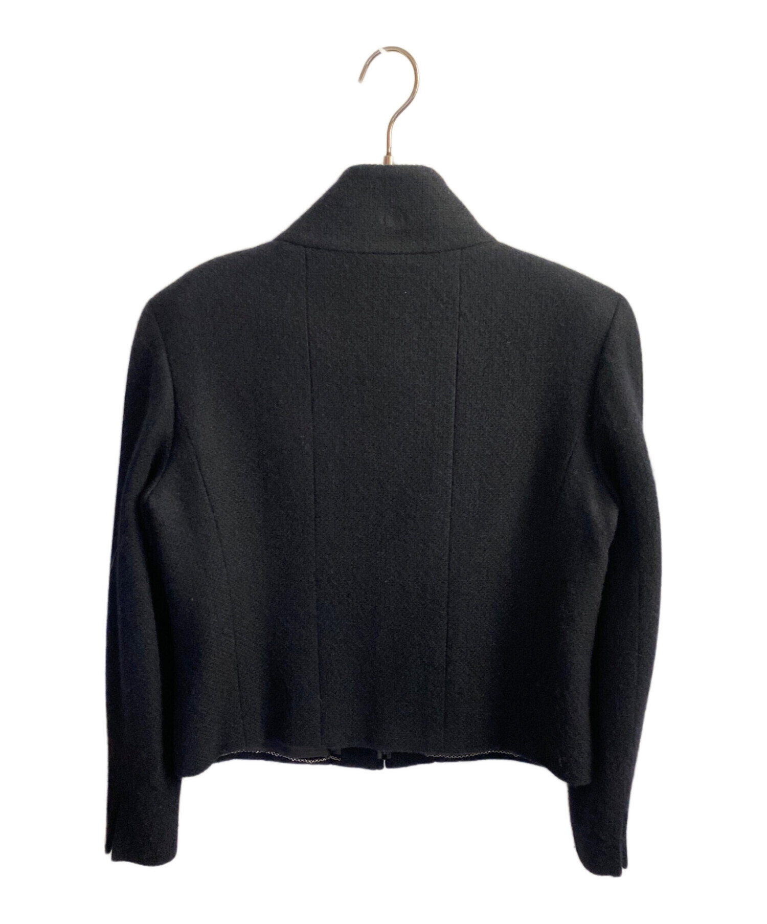 中古・古着通販】CHANEL (シャネル) カシミヤジップアップジャケット