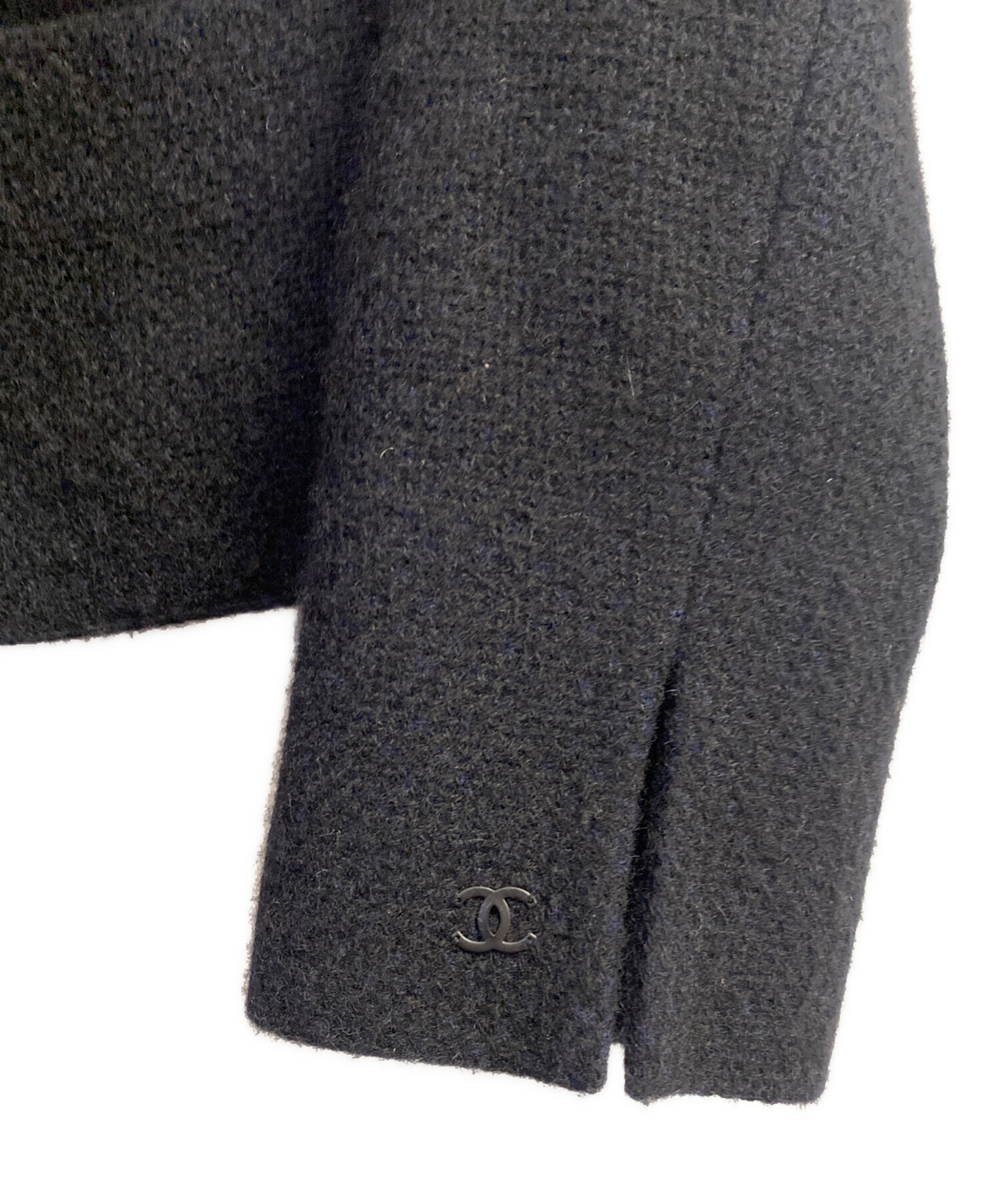 中古・古着通販】CHANEL (シャネル) カシミヤジップアップジャケット