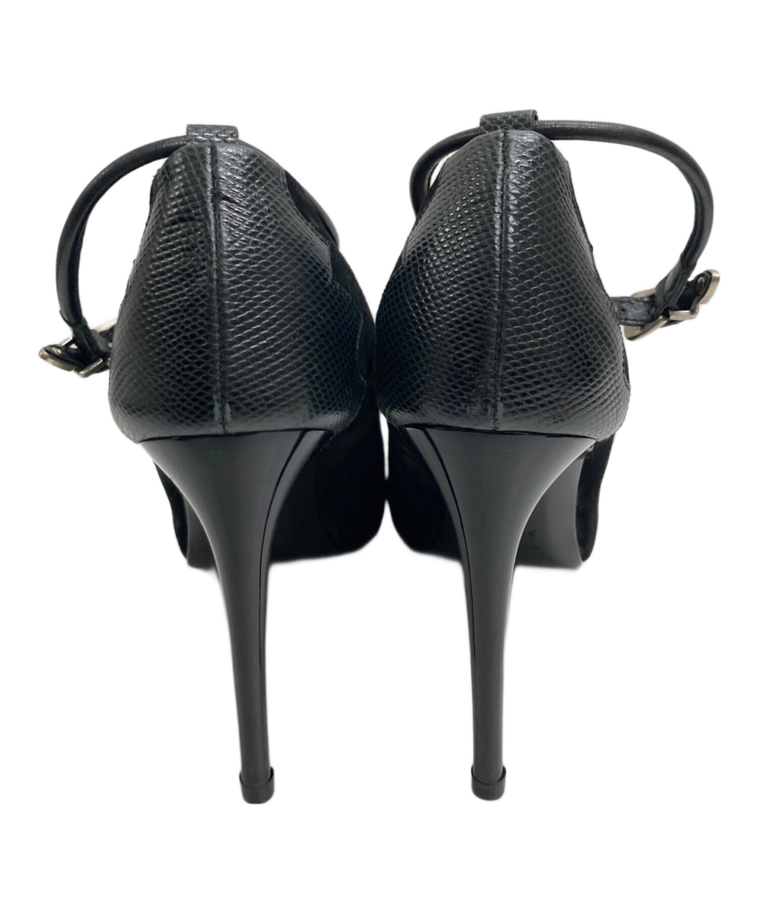 TOGA PULLA ハイヒールパンプス　サイズ39 中古・古着通販】TOGA PULLA (トーガ プルラ) ヒールパンプス ブラック