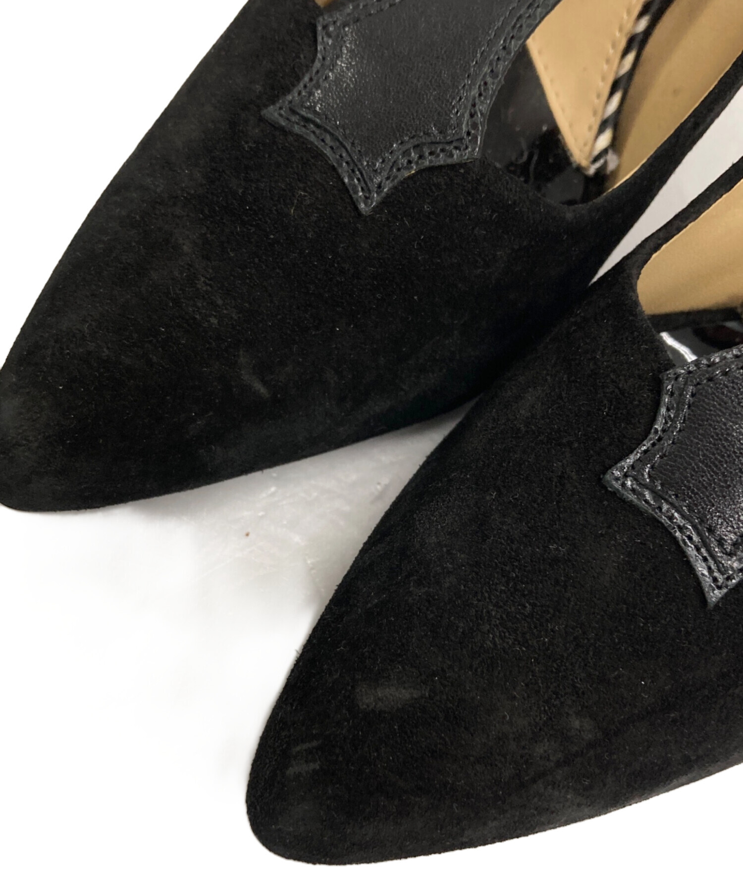 中古・古着通販】TOGA PULLA (トーガ プルラ) ヒールパンプス ブラック