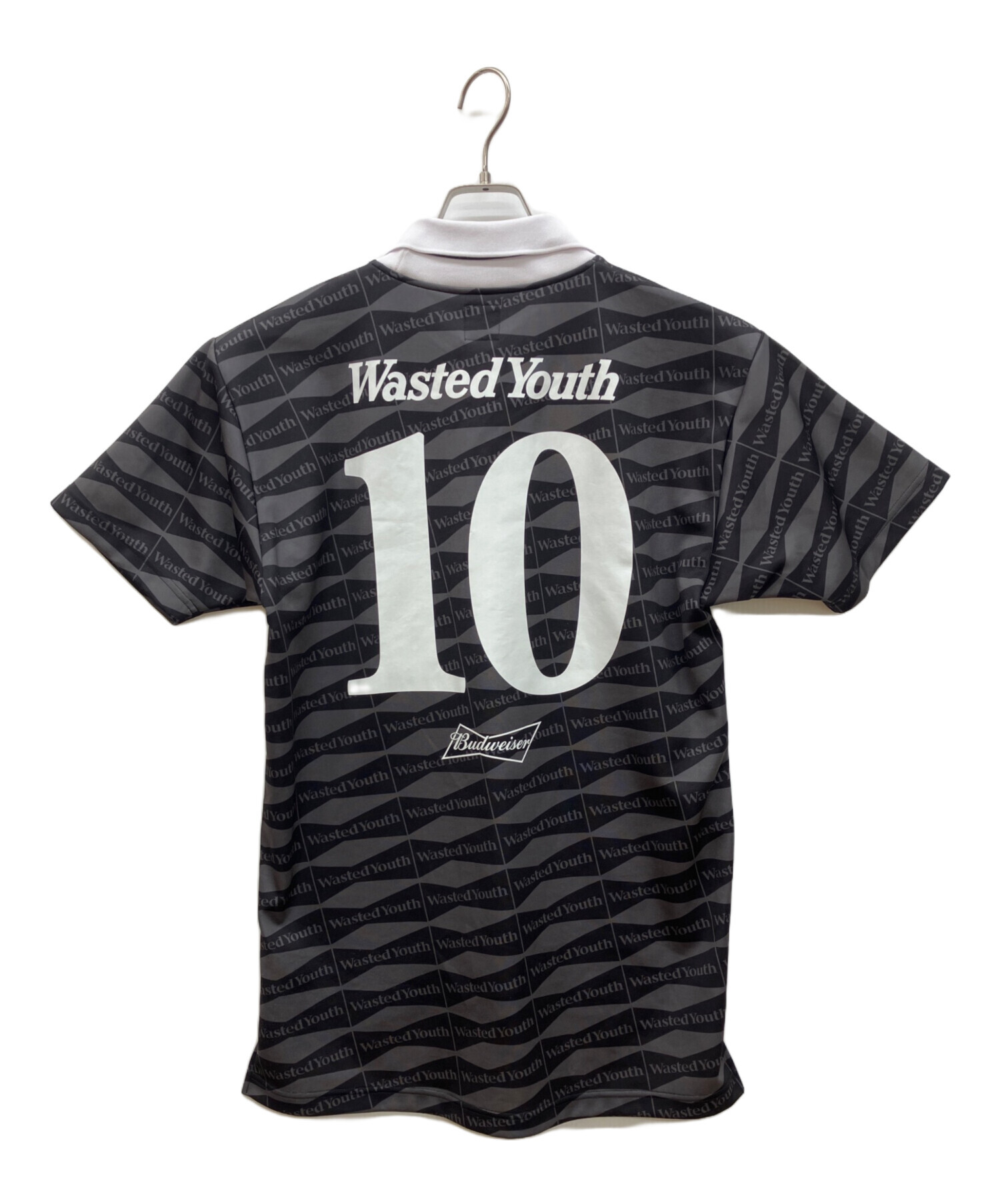 Wasted Youth ウェイズテッドユース サッカーゲームシャツ 中古・古着通販】Wasted Youth (ウエステッド ユース) WYxBW SOCCER