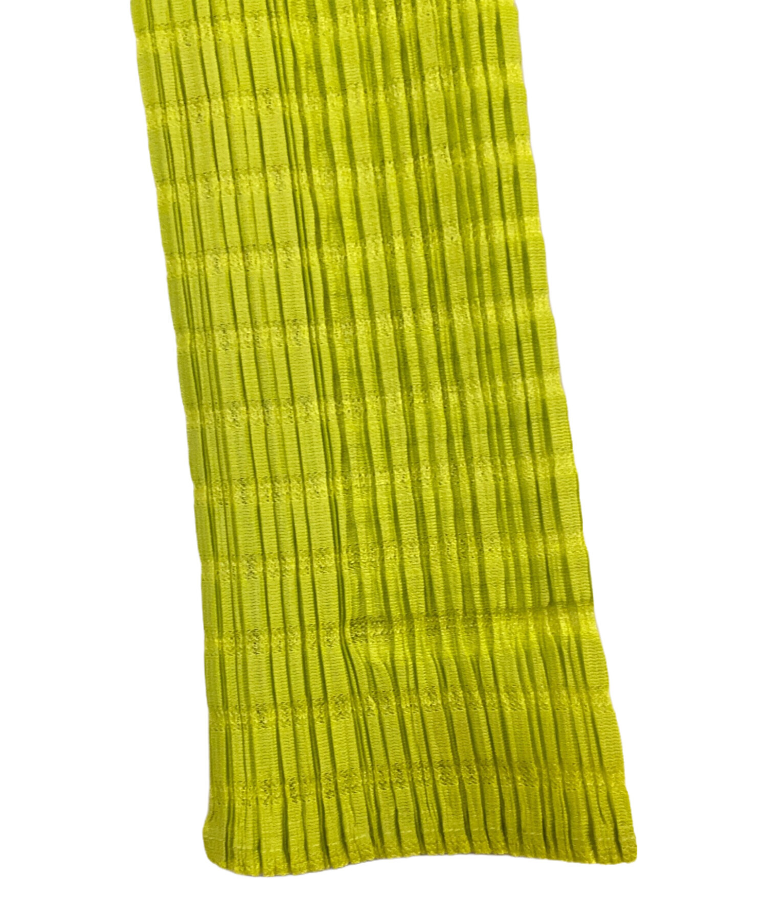 PLEATS PLEASEハイネックカットソー　長袖　3 黄緑 Pleats Pleaseハイネック トップス ライトグリーン