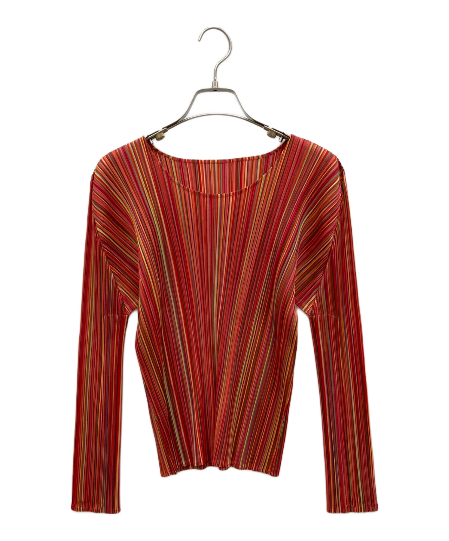 中古・古着通販】PLEATS PLEASE (プリーツプリーズ) カットソー レッド