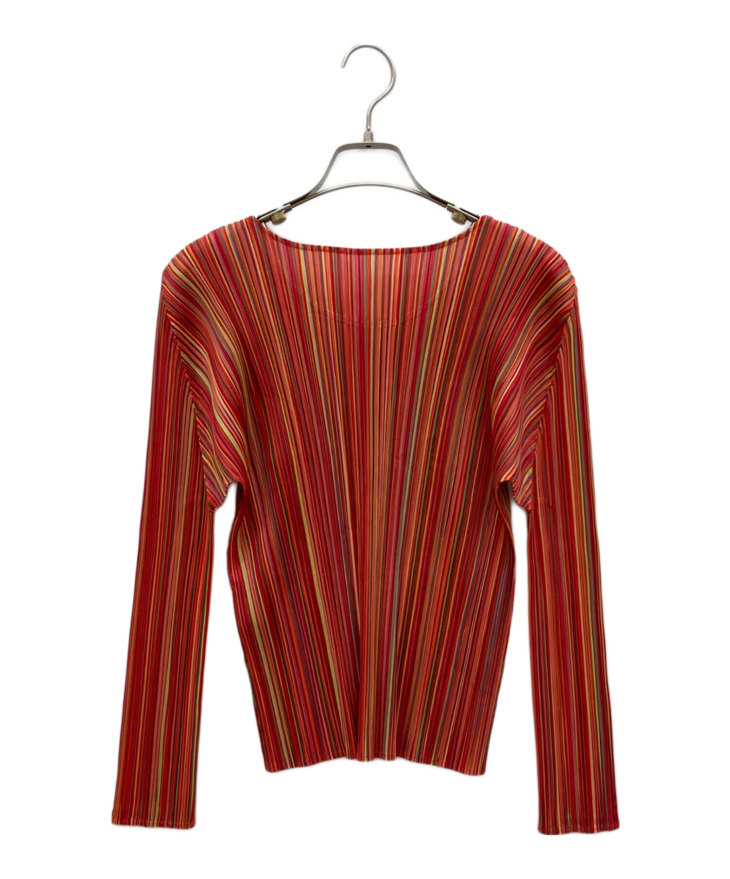 中古・古着通販】PLEATS PLEASE (プリーツプリーズ) カットソー レッド