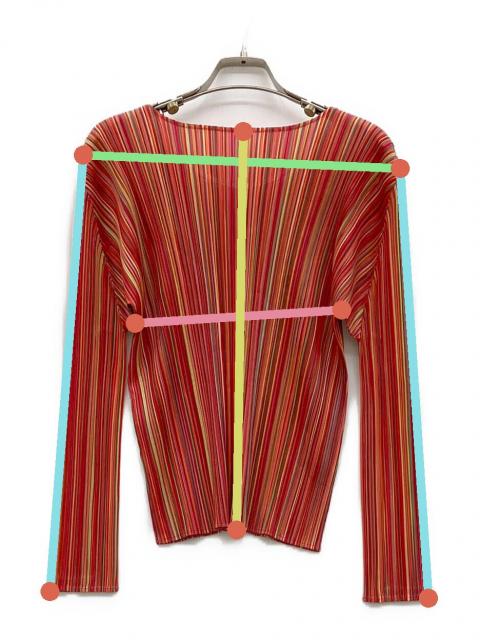 中古・古着通販】PLEATS PLEASE (プリーツプリーズ) カットソー レッド