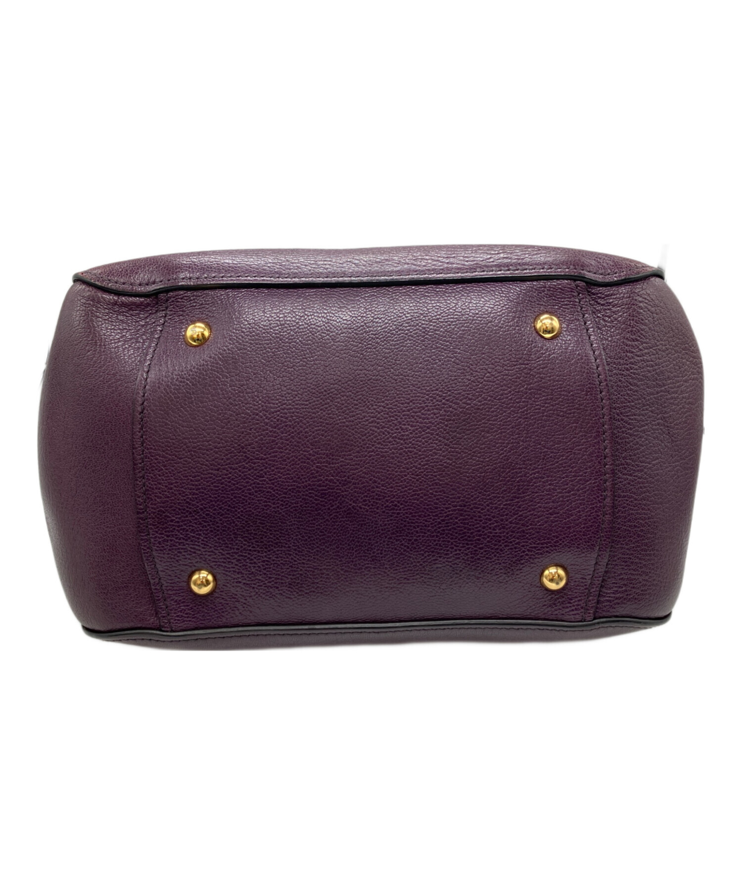中古・古着通販】MIU MIU (ミュウミュウ) マドラス2WAYバッグ パープル 