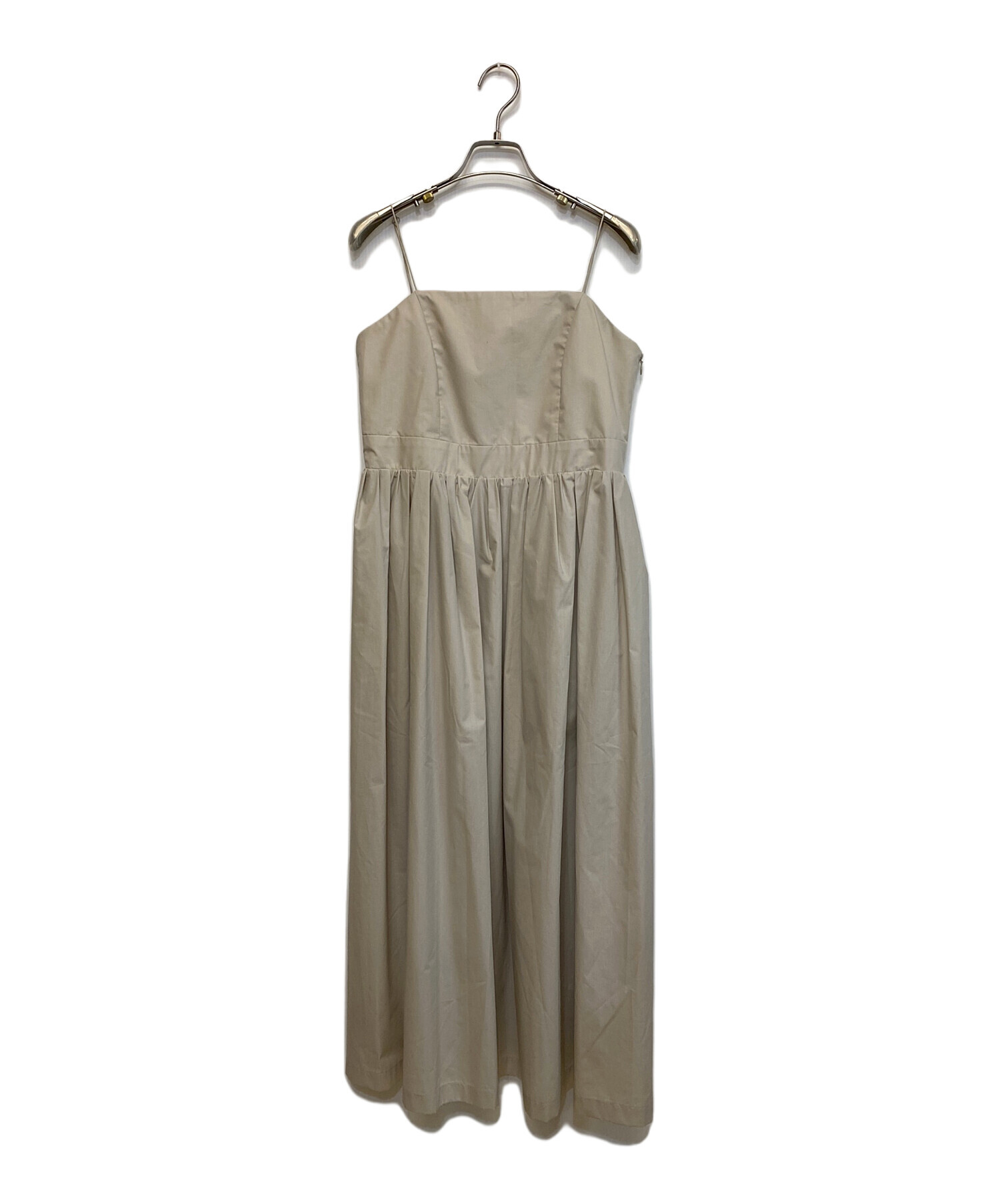 allureville ノースリーブワンピース ベージュ サイズ2 中古・古着通販】allureville (アルアバイル) ノースリーブ