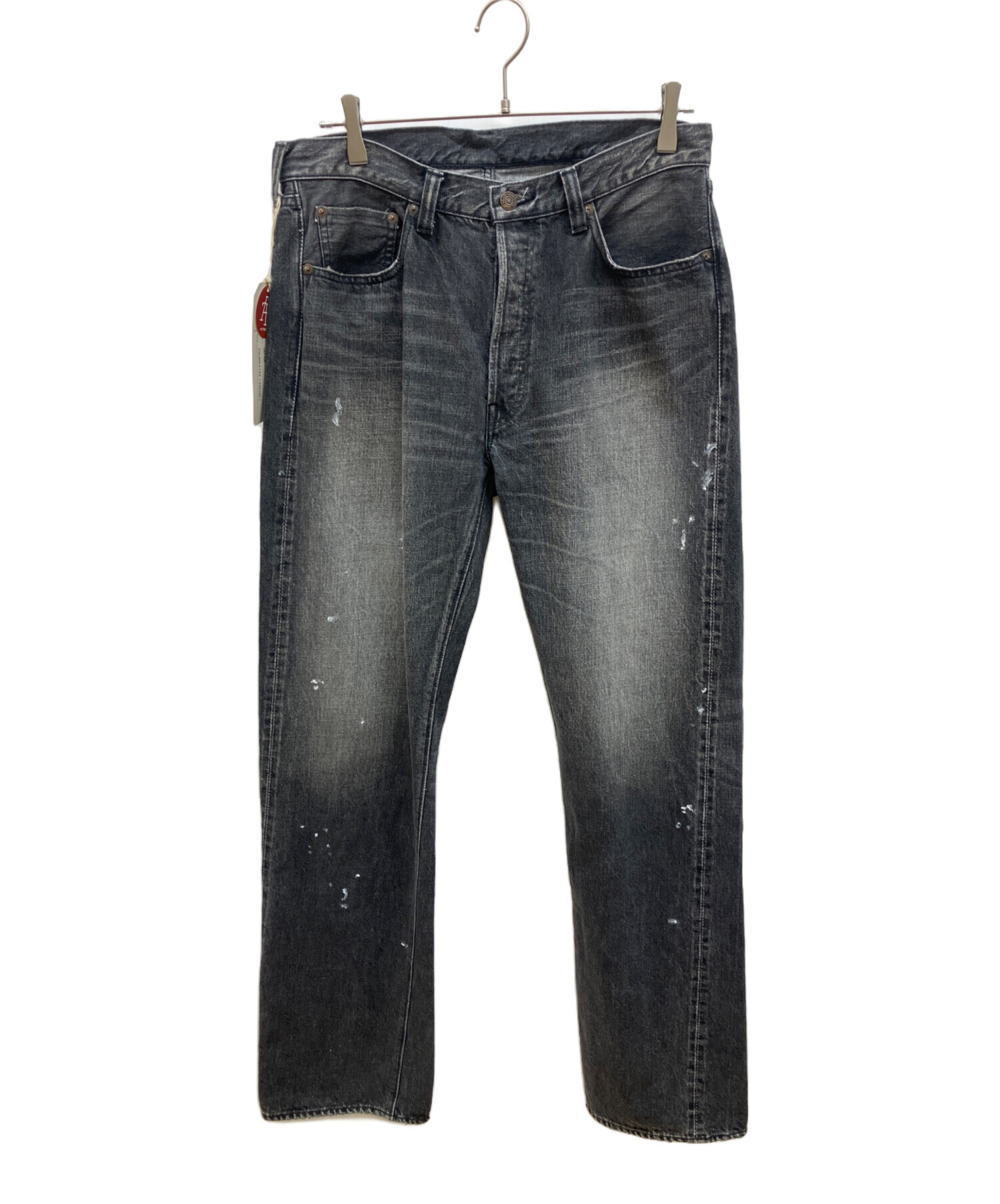 中古・古着通販】FULLCOUNT (フルカウント) STRAIGHT BLACK HAND WASH