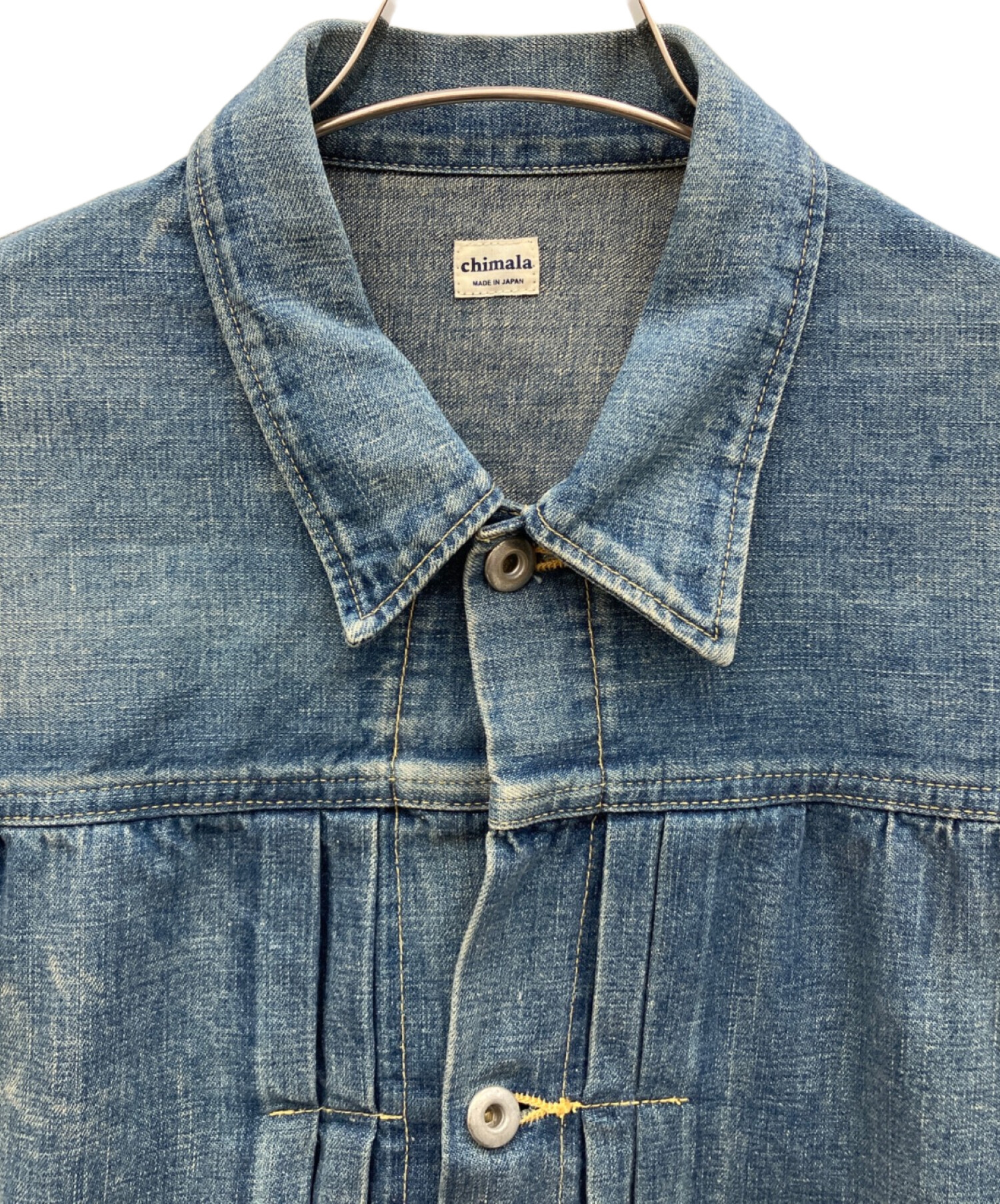 中古・古着通販】chimala (チマラ) デニムショートジャケット