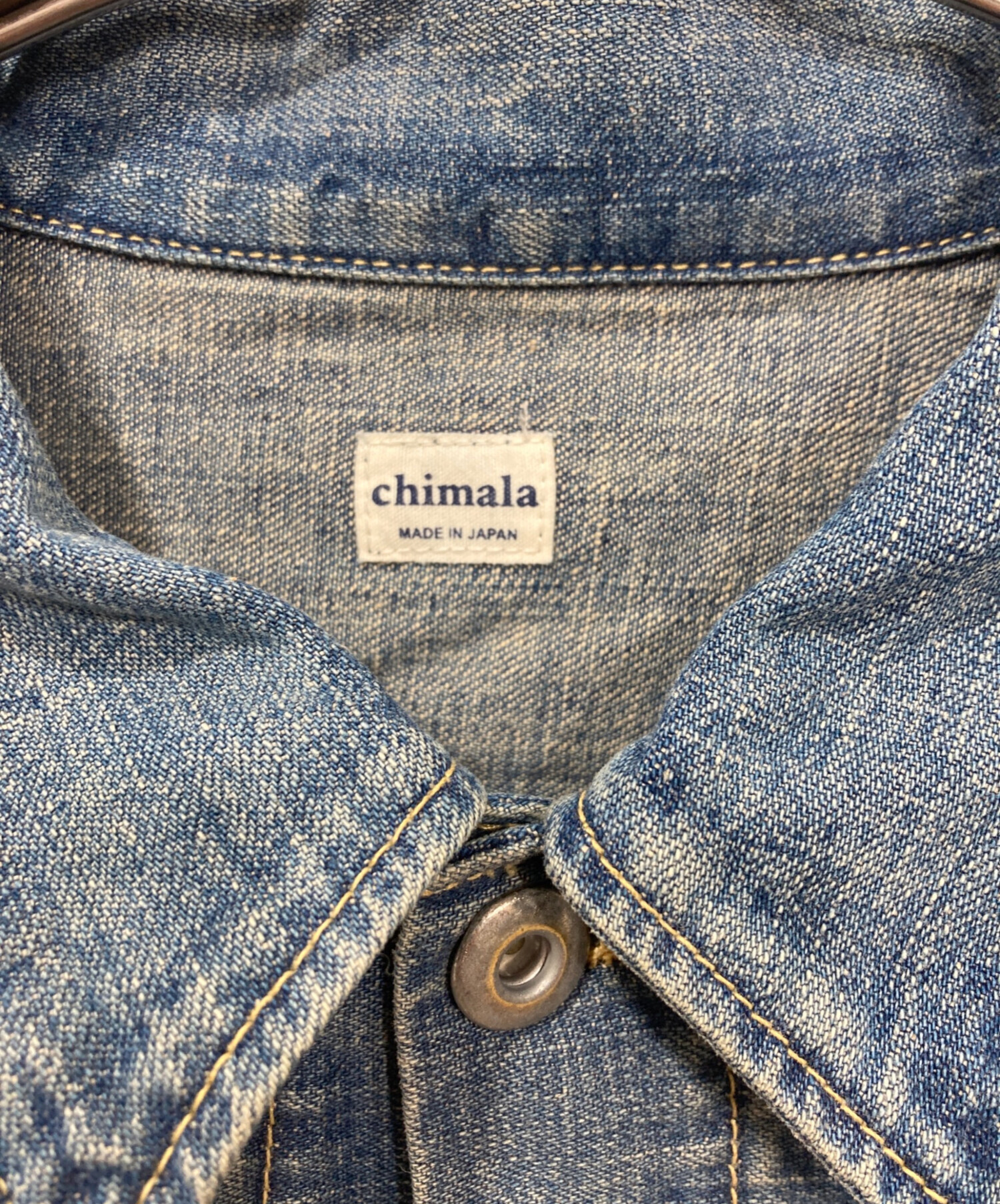 中古・古着通販】chimala (チマラ) デニムショートジャケット