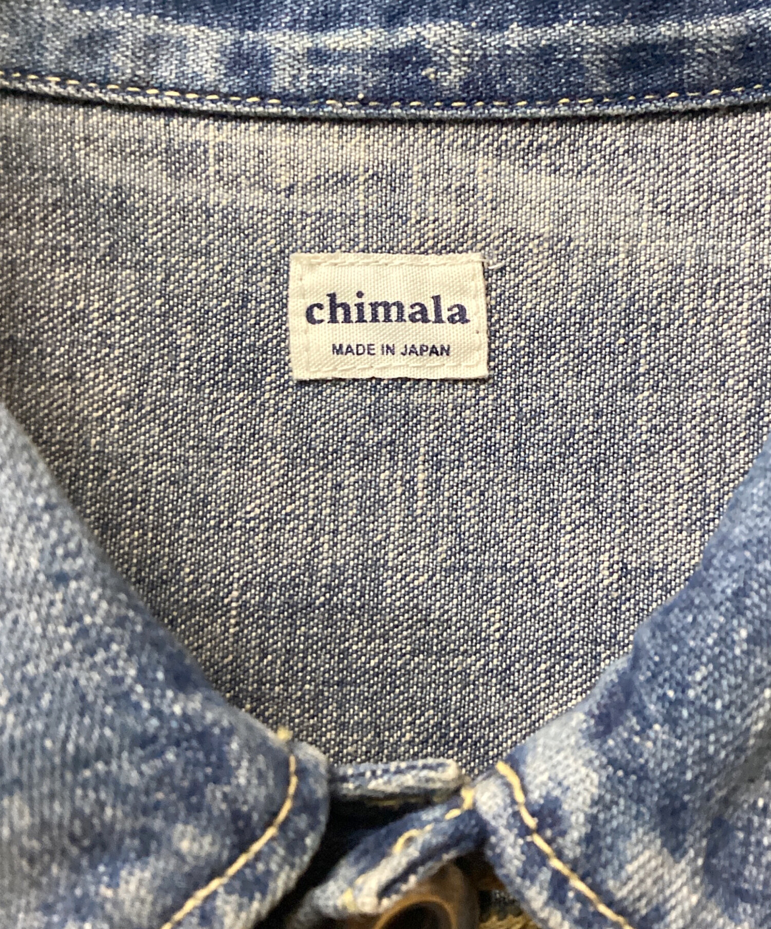 中古・古着通販】chimala (チマラ) chimala デニムショートジャケット