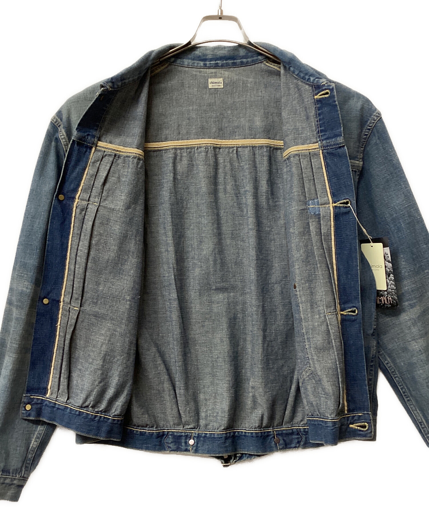チマラ chimala アウター chimala(チマラ)】 UNISEX POPLIN HUNTING JACKET col.KHAKI GRN size