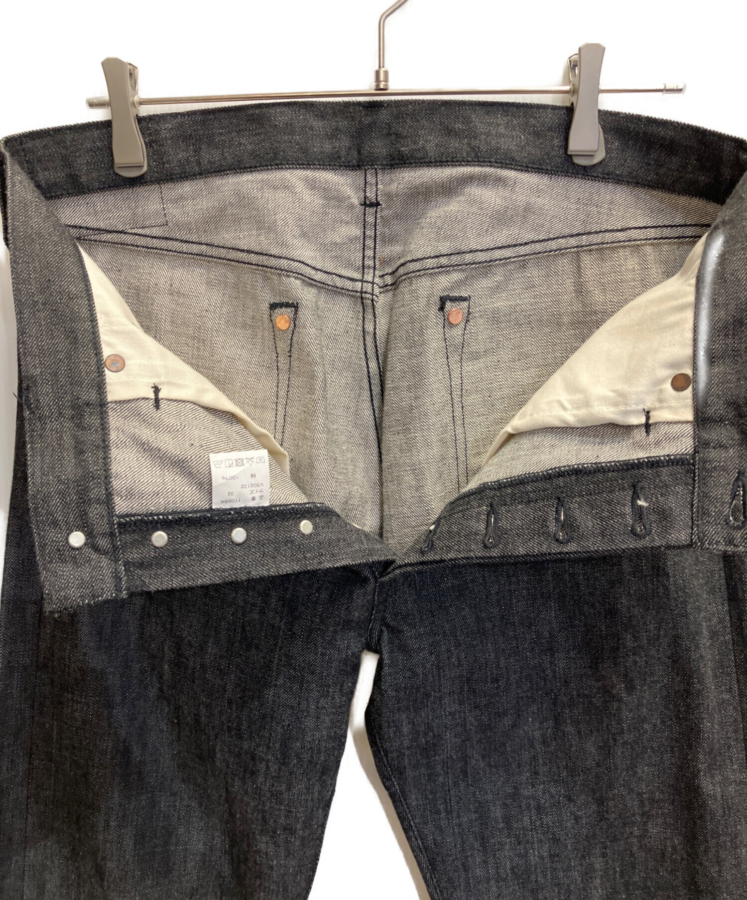 中古・古着通販】FULLCOUNT (フルカウント) Slim Straight Black 