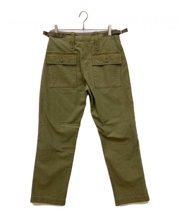 新品　クロスアンドクロス　ベイカーパンツ　1 カーキ 中古・古着通販】CLOTH&CROSS (クロスアンドクロス) ベイカーパンツ PT