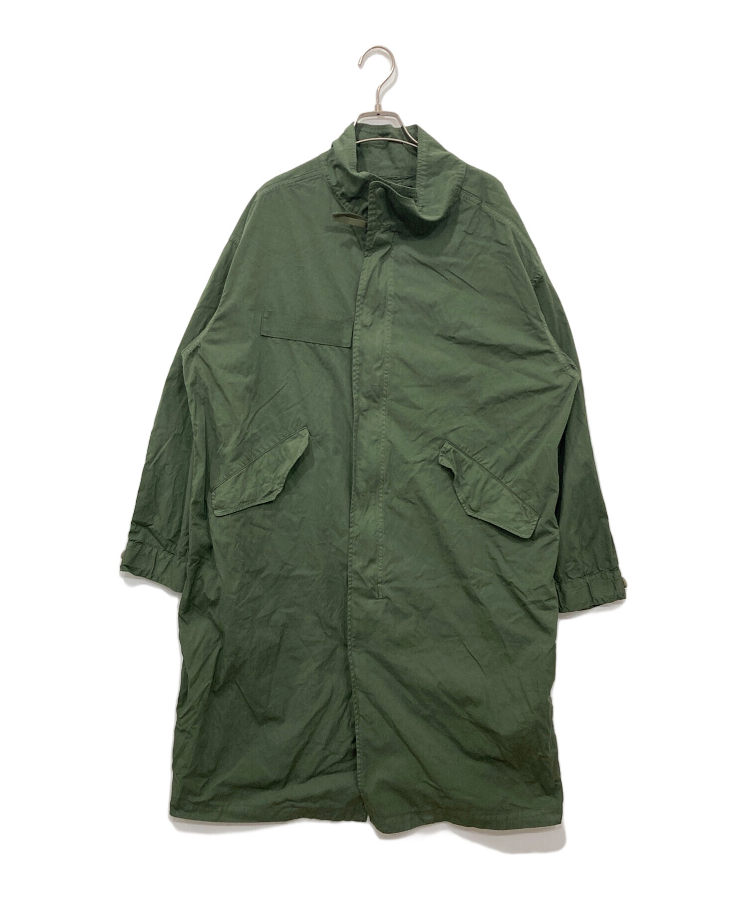 古着　オリーブグリーン モッズコート 中古・古着通販】BEAMS (ビームス) モッズコート/ビームス/11-19-0007