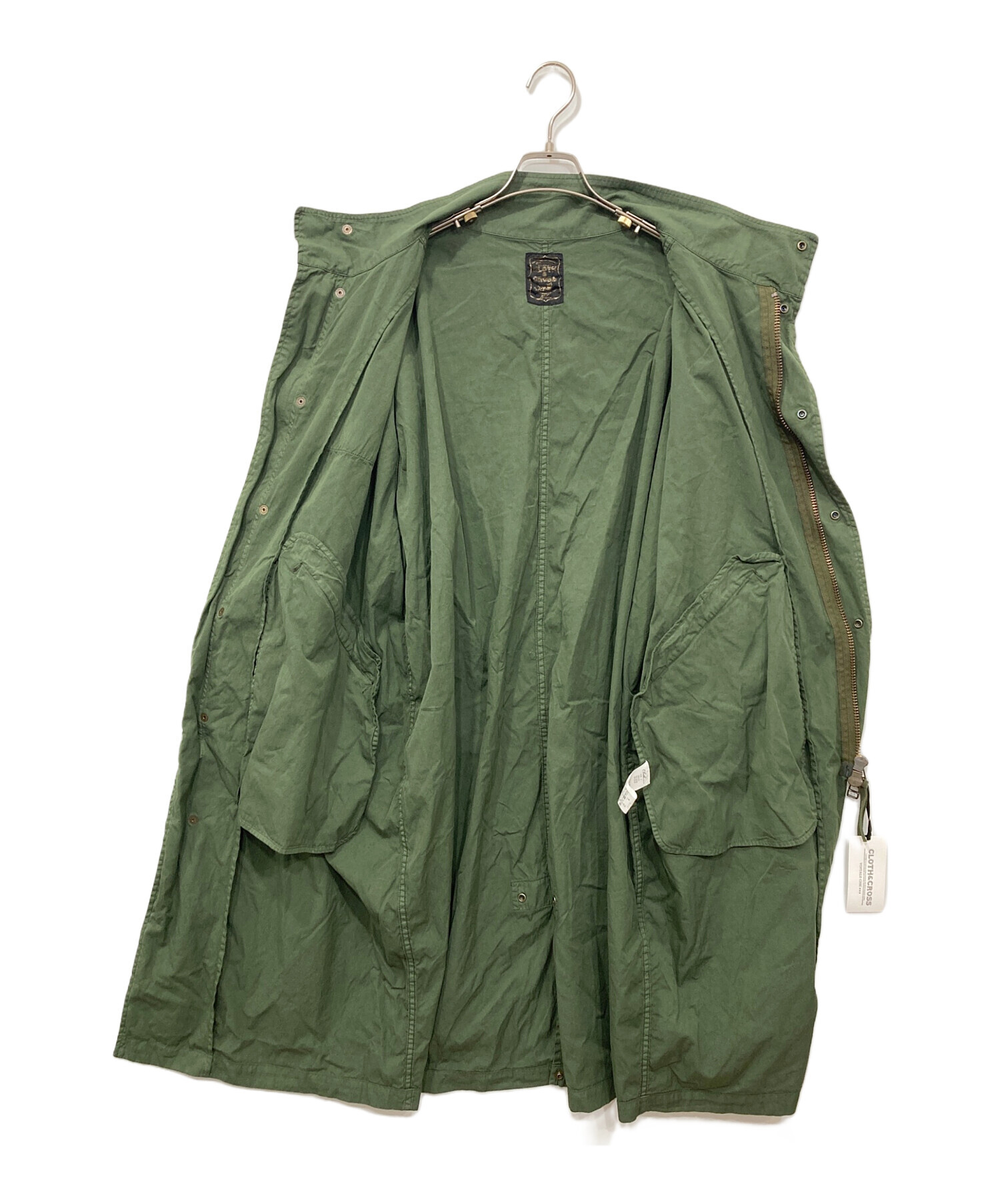 中古・古着通販】CLOTH&CROSS (クロスアンドクロス) フィールドコート