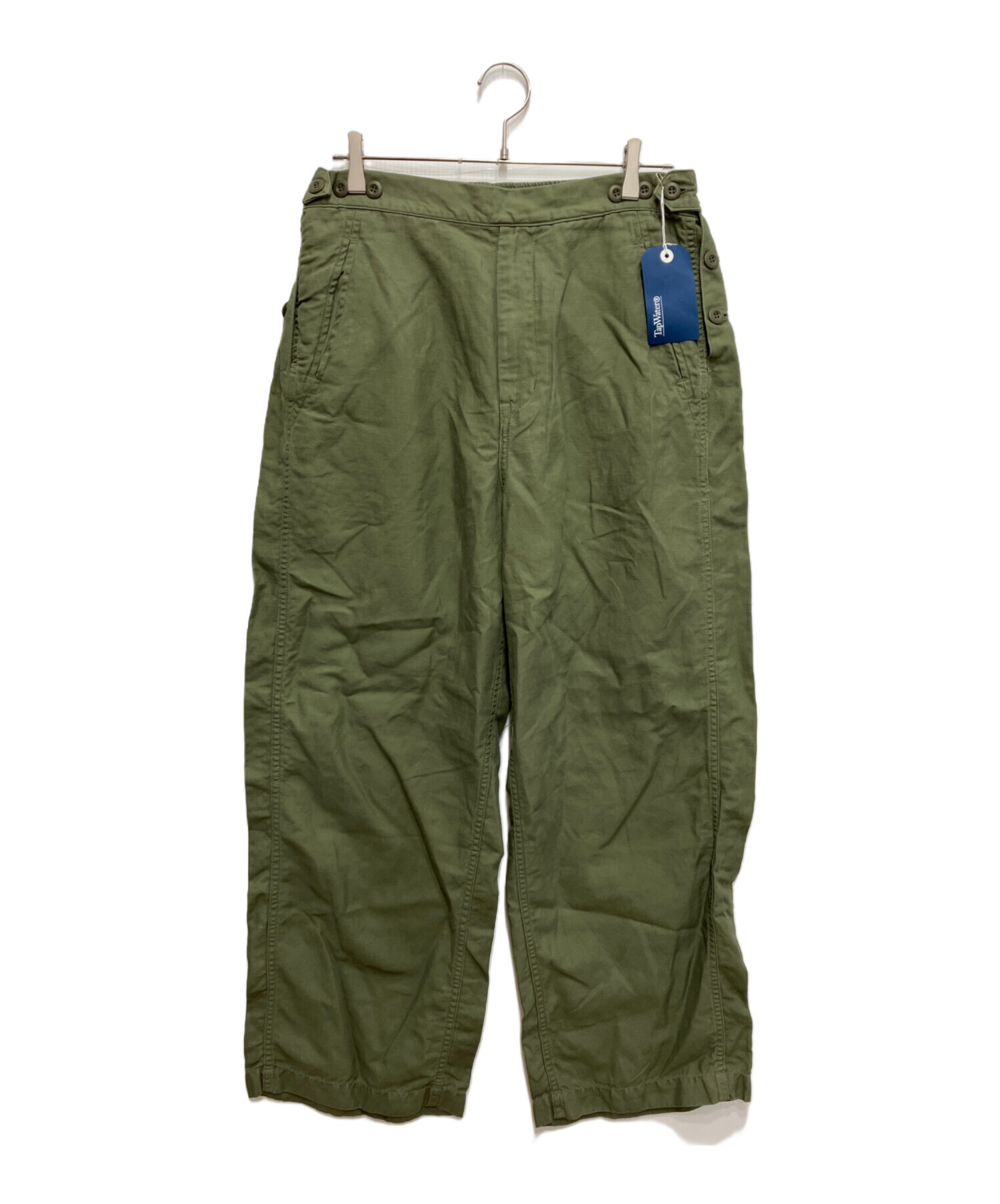 TapWater Military Trousers タップウォーター 中古・古着通販】TapWater (タップウォーター) Cotton Linen Back