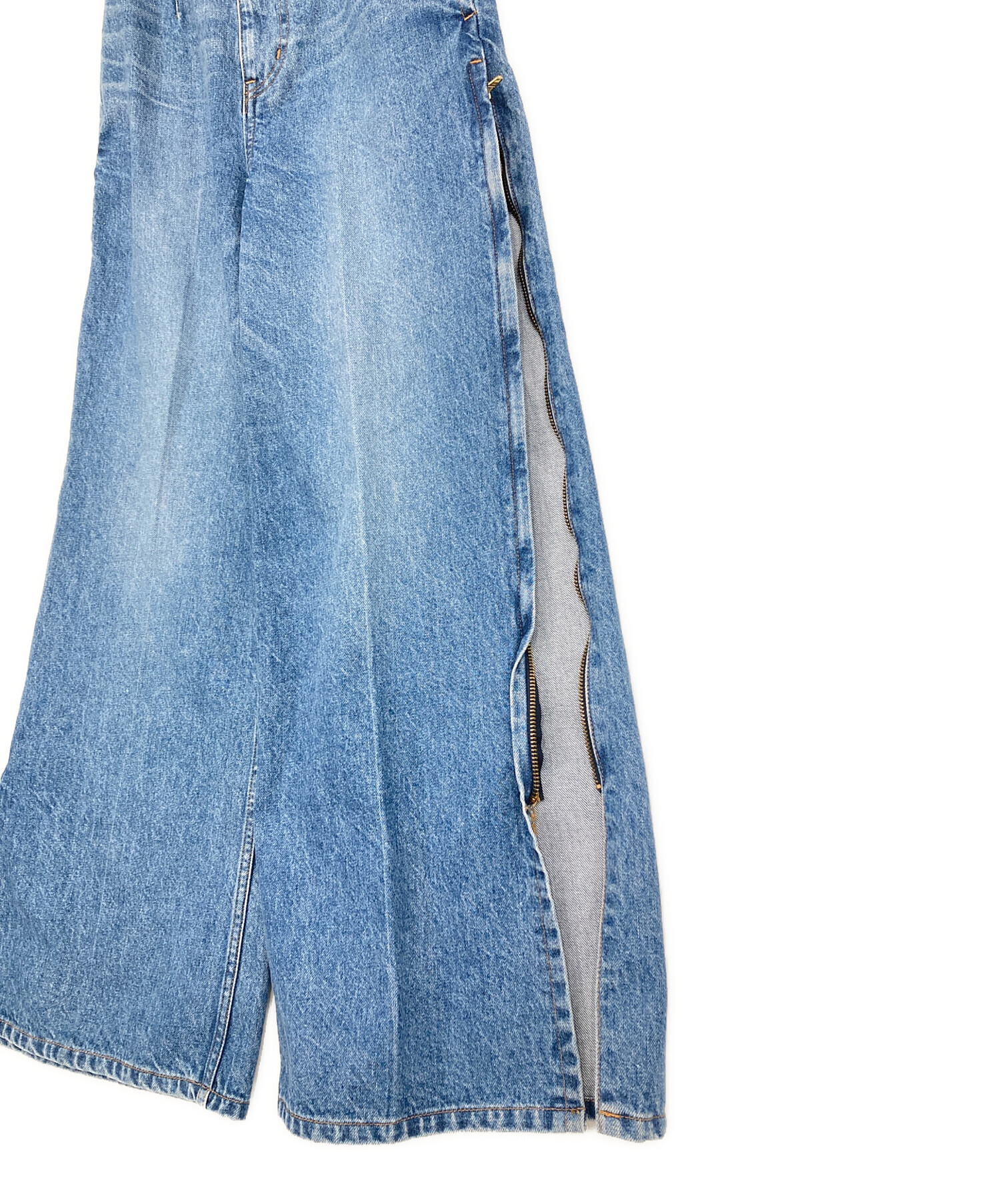 トーガプルラ TOGA PULLA デニムパンツ 衣料品 ボトムス コットン  