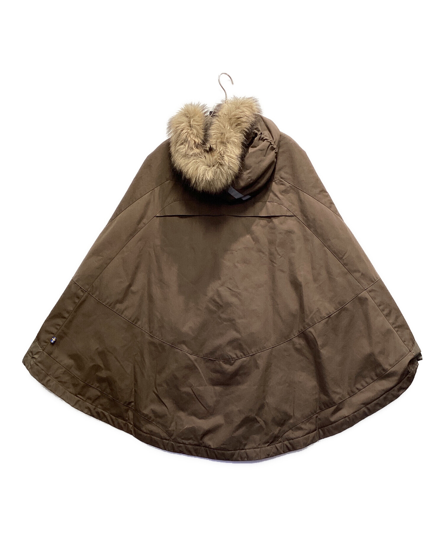 中古・古着通販】FJALLRAVEN (フェールラーベン) ポンチョ ブラウン