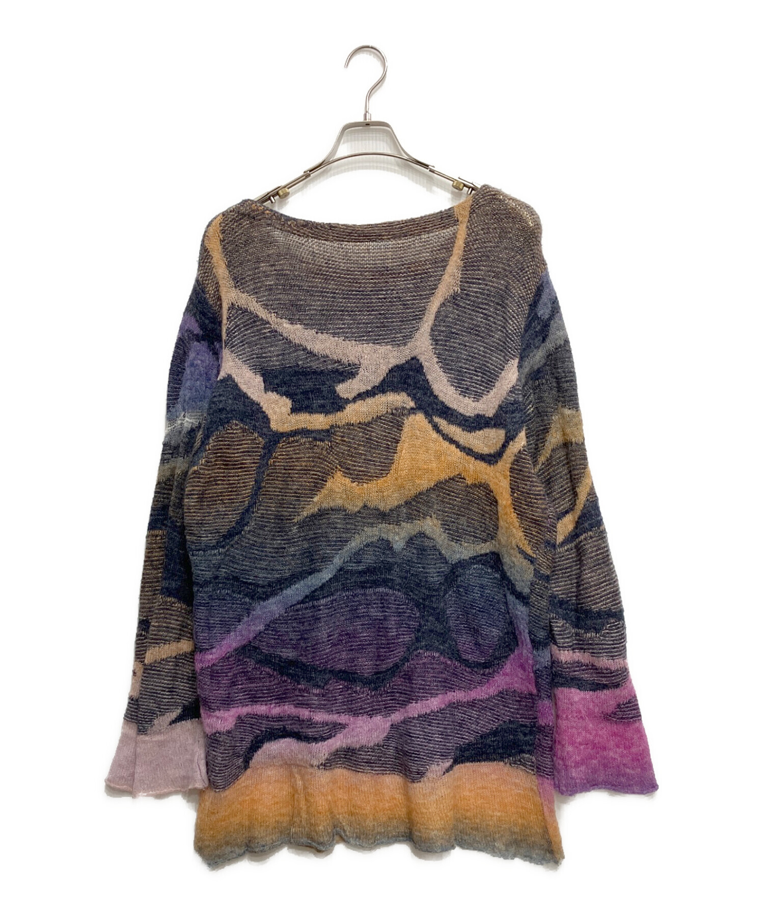 トップス 25SS AMERI 2way loose knit top MIX 25SS AMERI 2way loose knit top MIX