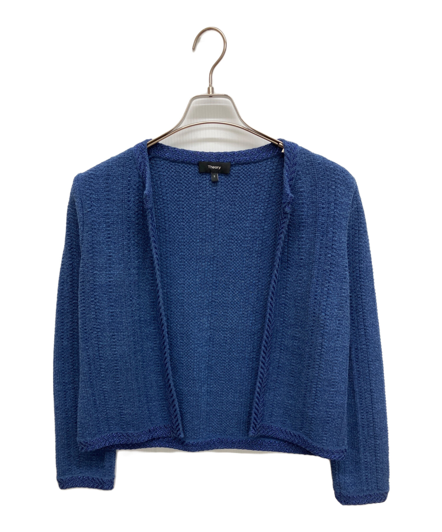 中古・古着通販】theory (セオリー) ミックスツイードノーカラー