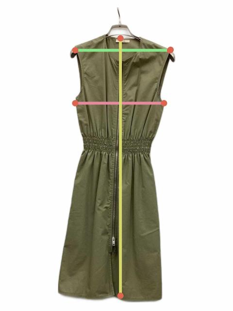 中古・古着通販】CELINE (セリーヌ) ノースリーブフルジップワンピース