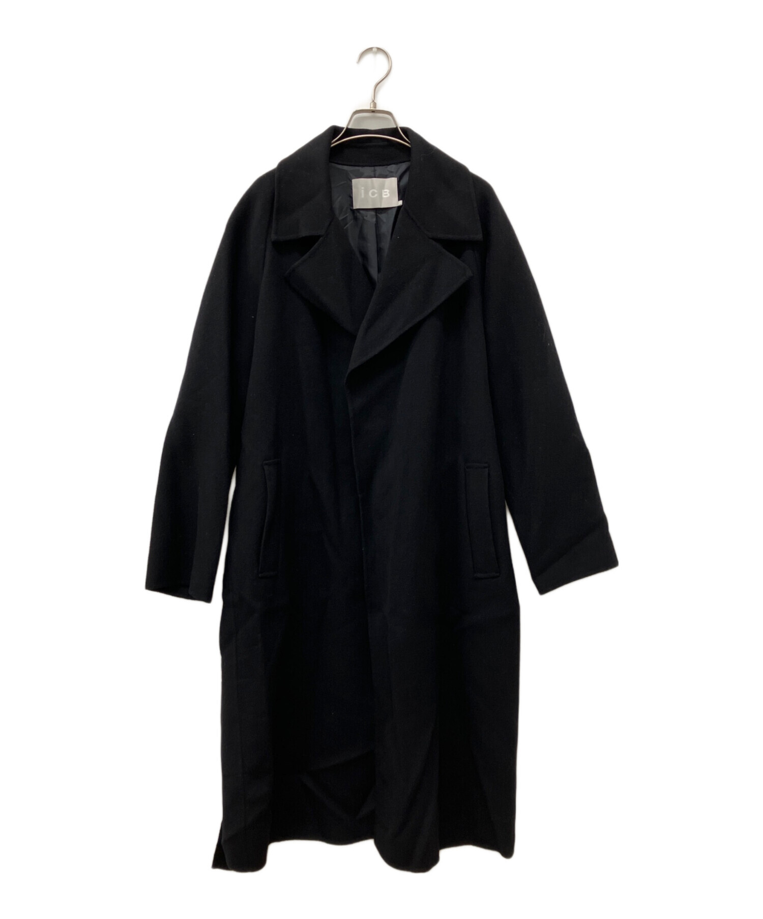 中古・古着通販】icB (アイシービー) ウールリバー ロングトレンチ