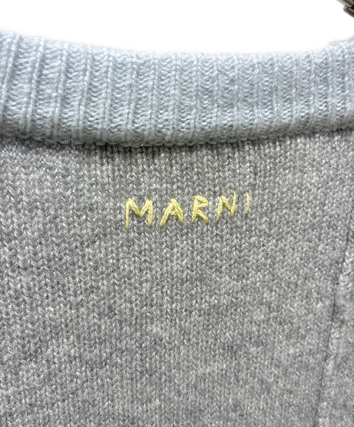 中古・古着通販】MARNI (マルニ) カラーブロックノースリーブニット
