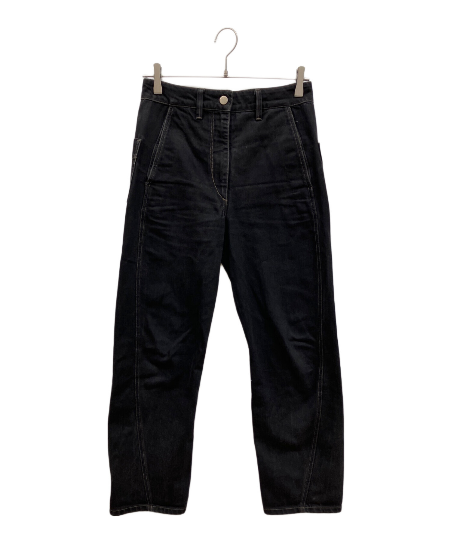 中古・古着通販】LEMAIRE (ルメール) デニムパンツ ブラック