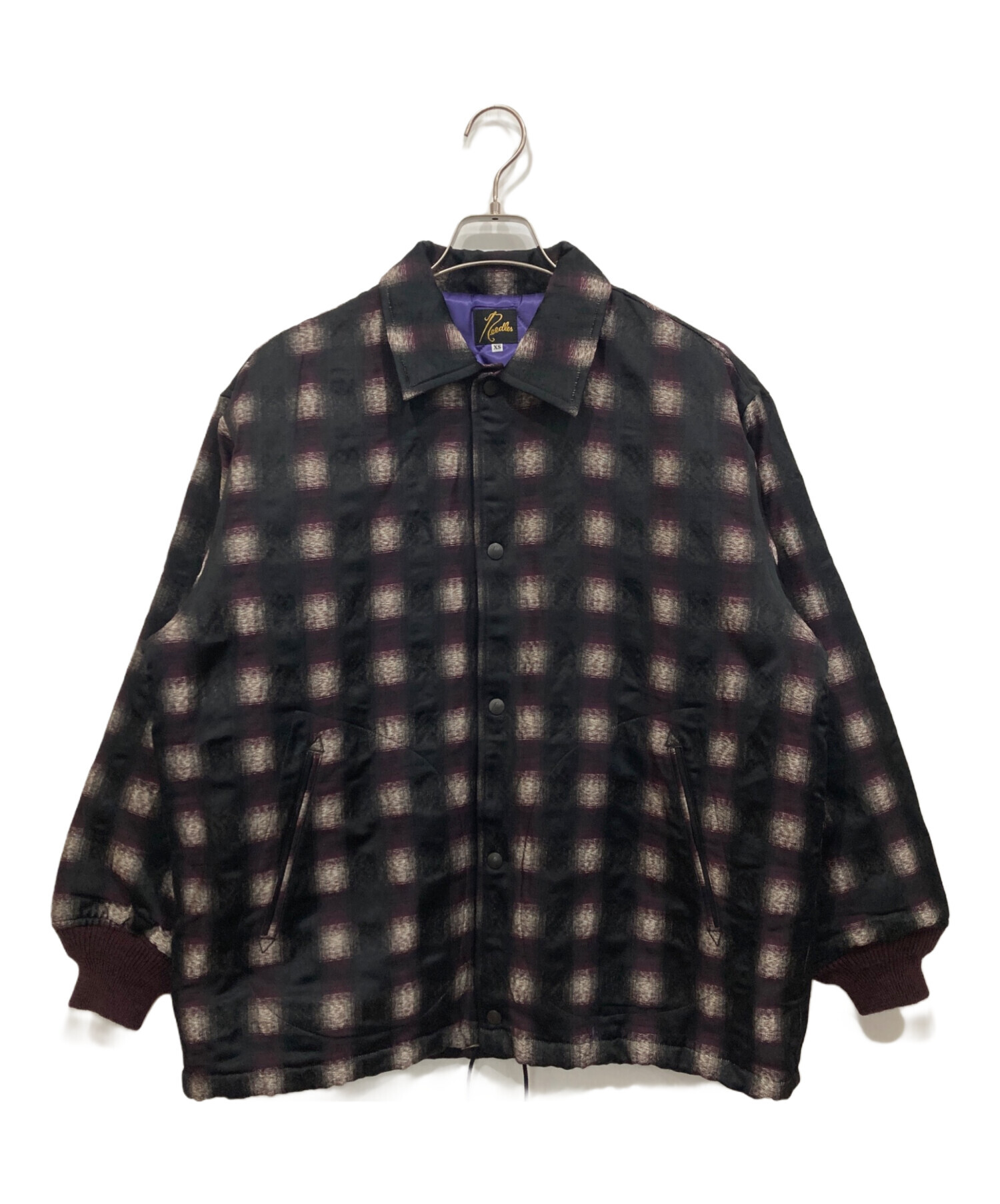 中古・古着通販】Needles (ニードルズ) Coach Jacket ブラック サイズ