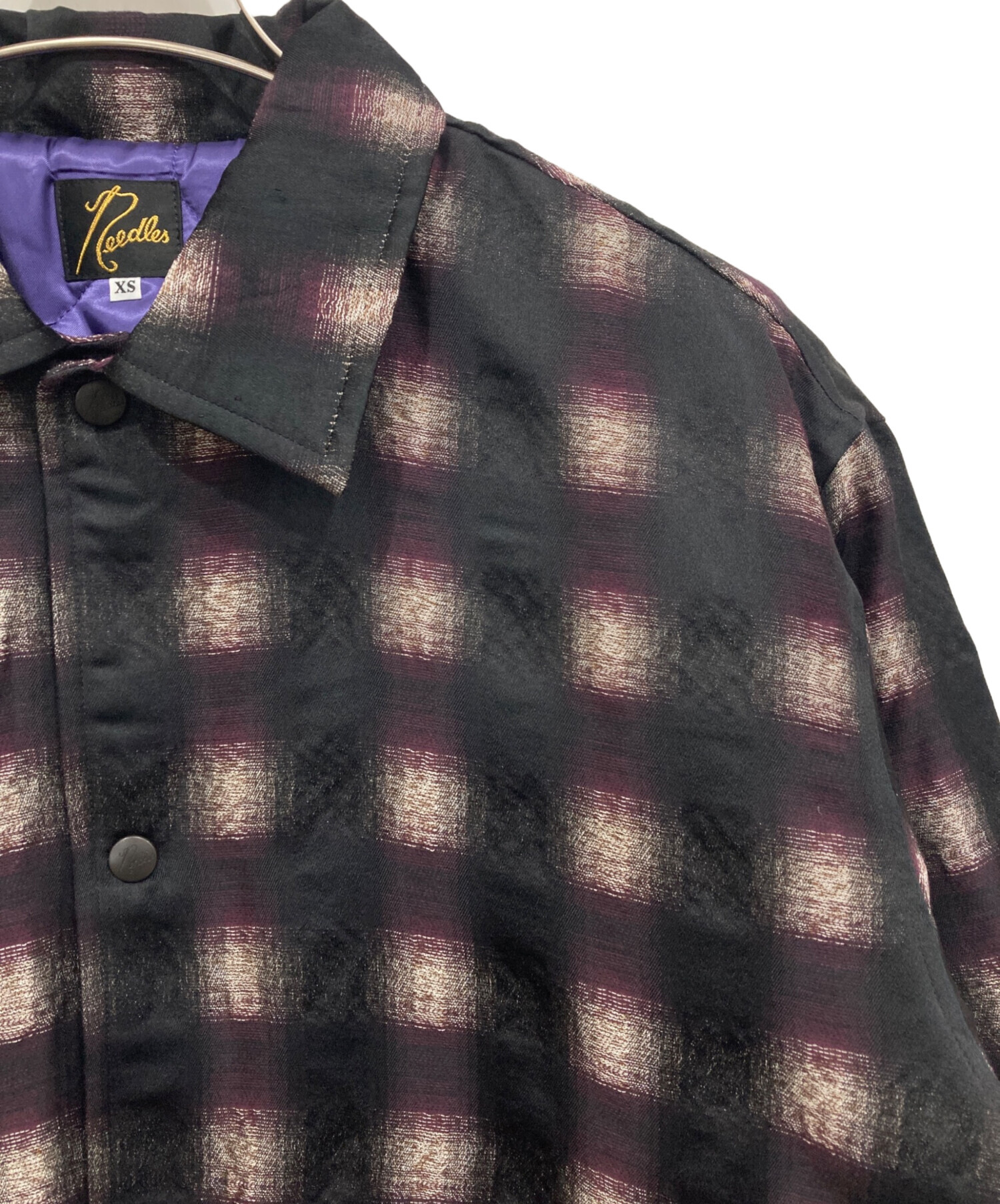中古・古着通販】Needles (ニードルズ) Coach Jacket ブラック サイズ