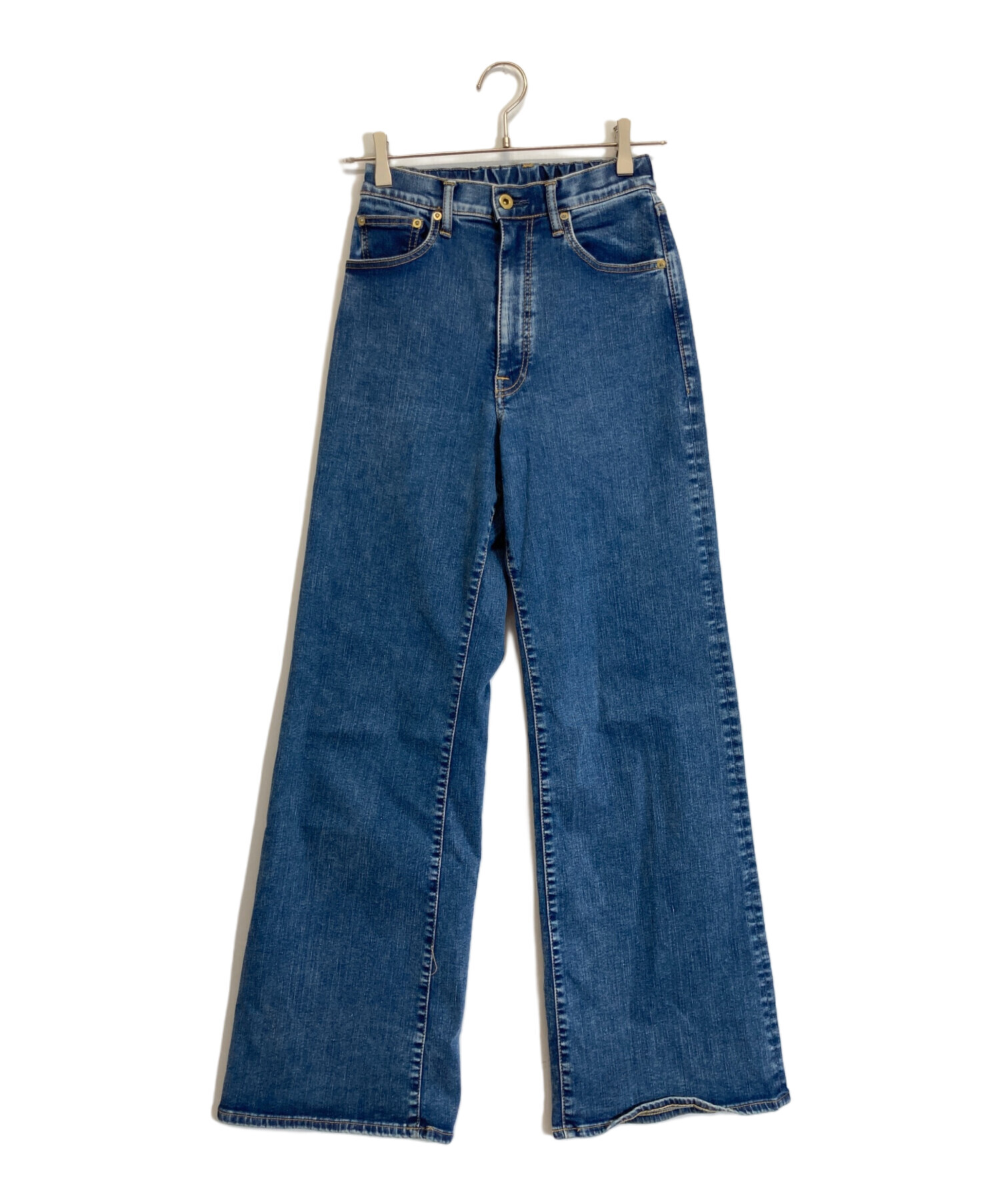 中古・古着通販】GOOD GRIEF! (グッドグリーフ) Damaged Hem Wide Leg