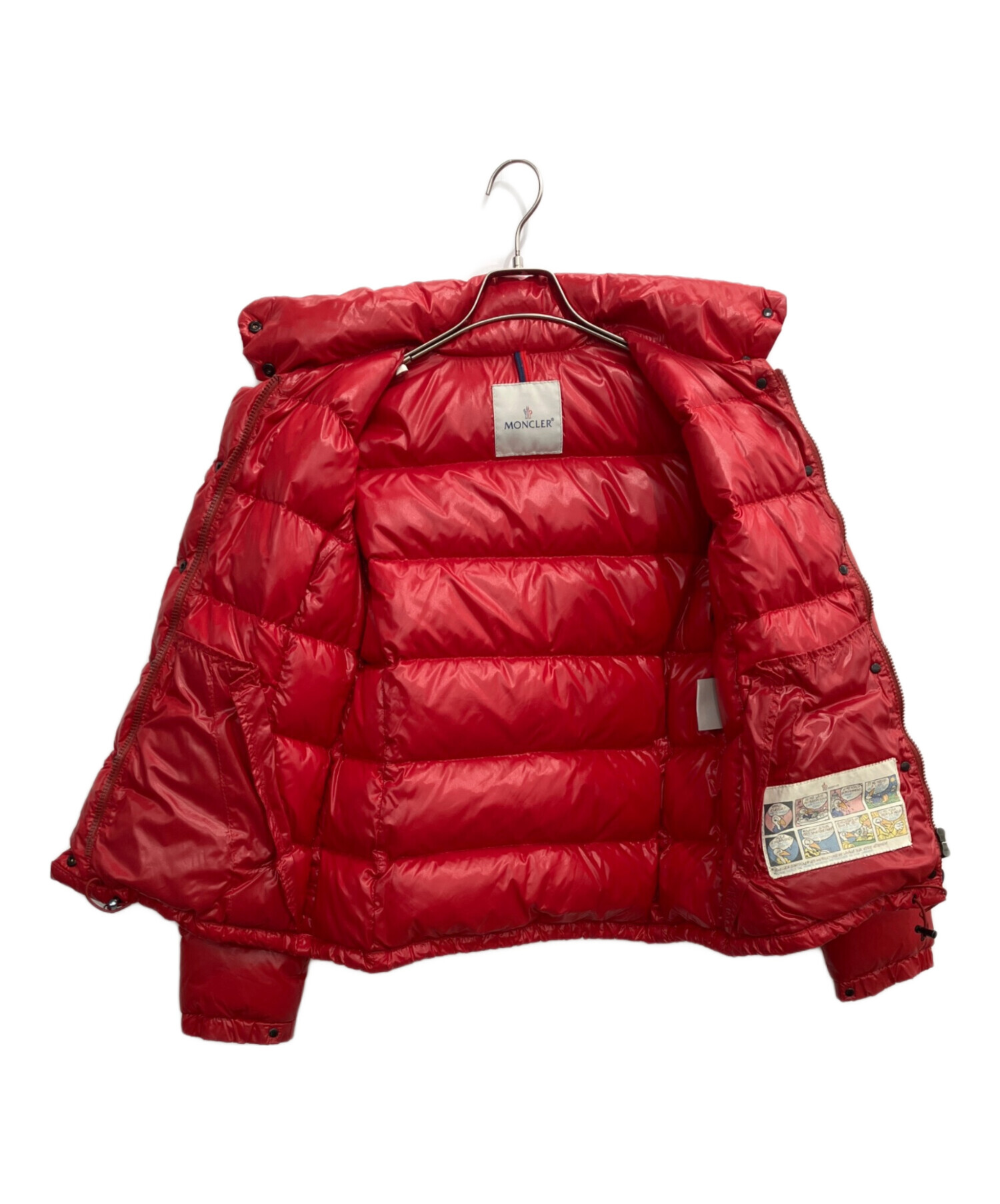 中古・古着通販】MONCLER (モンクレール) ダウンジャケット レッド