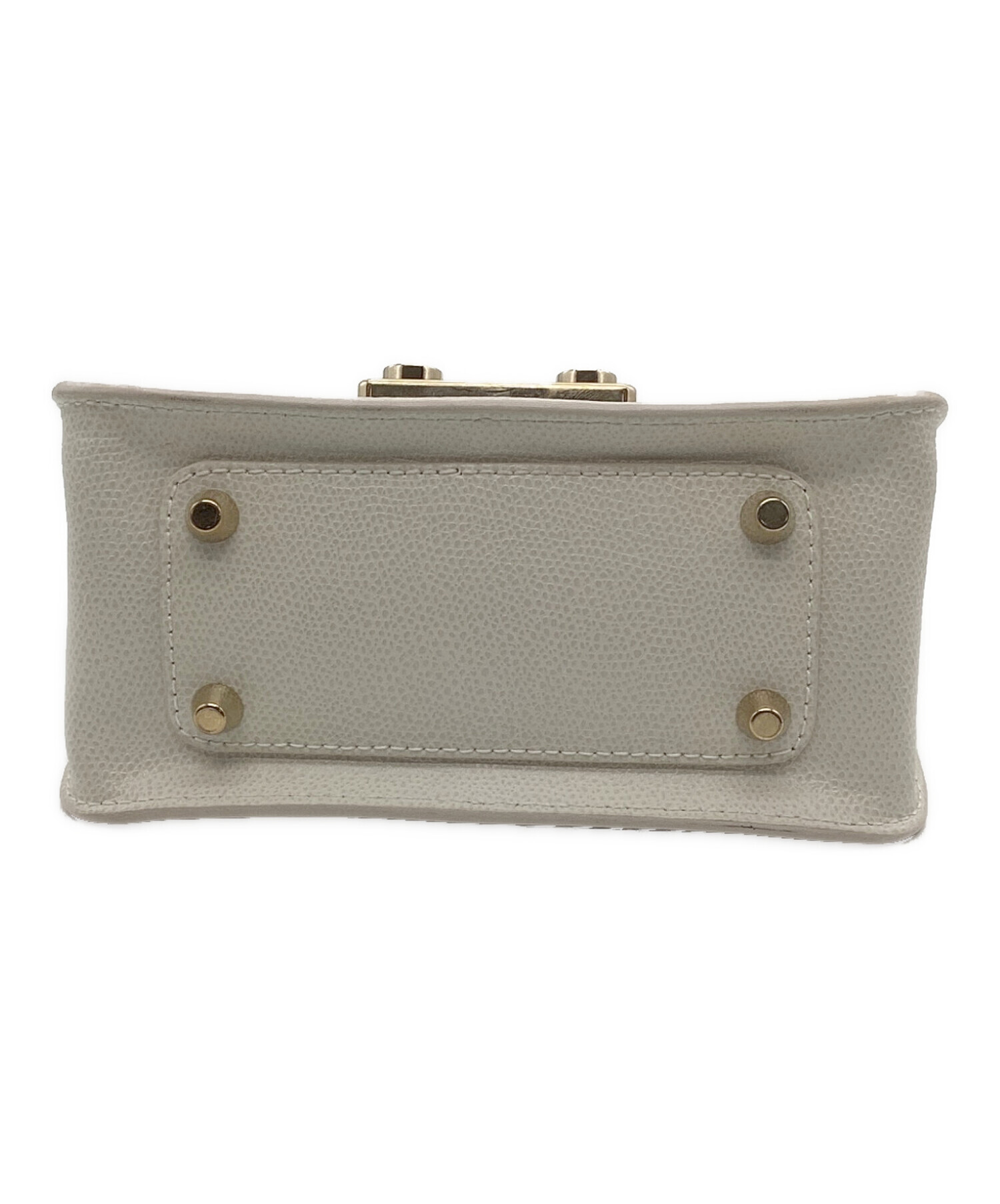 中古・古着通販】FURLA (フルラ) チェーンショルダーバッグ アイボリー 