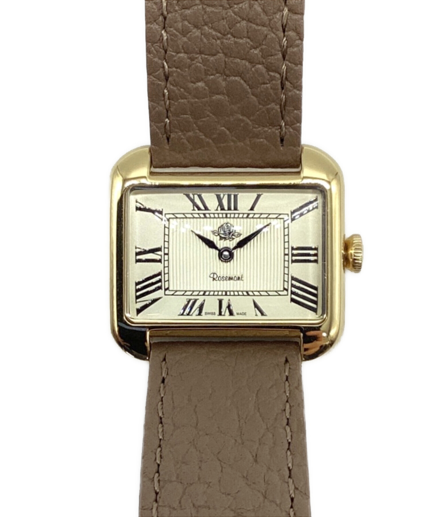 ロゼモン 腕時計 中古・古着通販】Rosemont (ロゼモン) リストウォッチ RS#58 ベージュ
